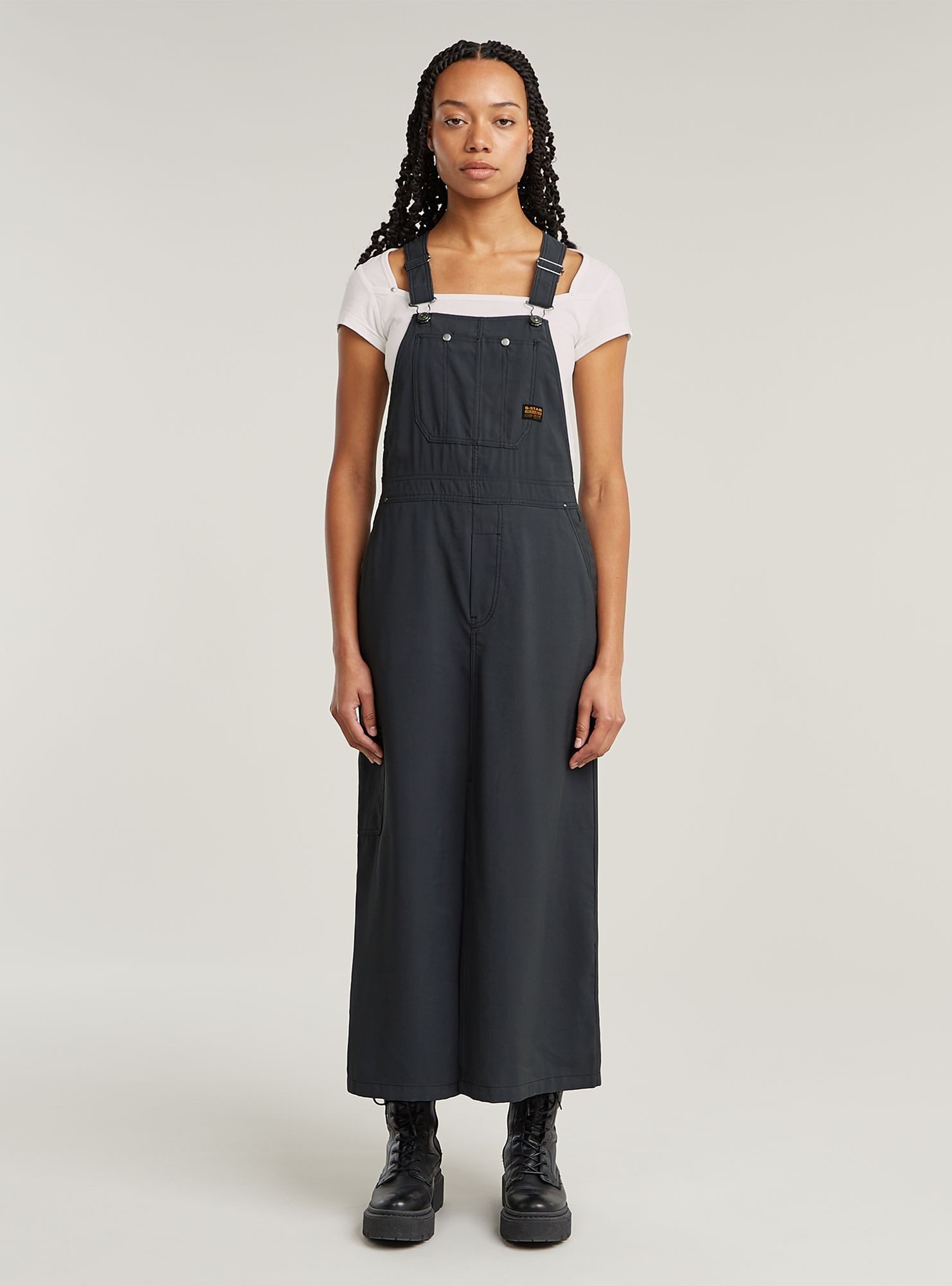 G-STAR Bodykleid Dungaree Kleid günstig online kaufen