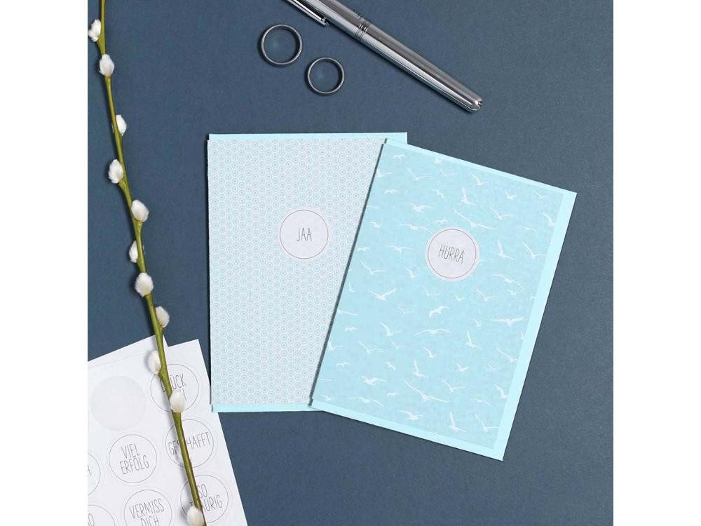 MY PRETTY CIRCUS Briefpapier My Pretty Circus Recycling-Grußkarten