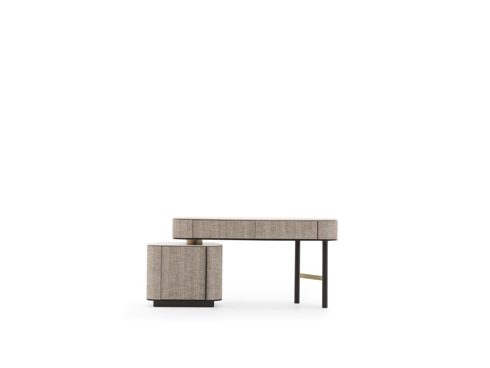 Xlmoebel Schminktisch Schminktisch aus Holz in Beige mit stilvollem Design, Made in Europa