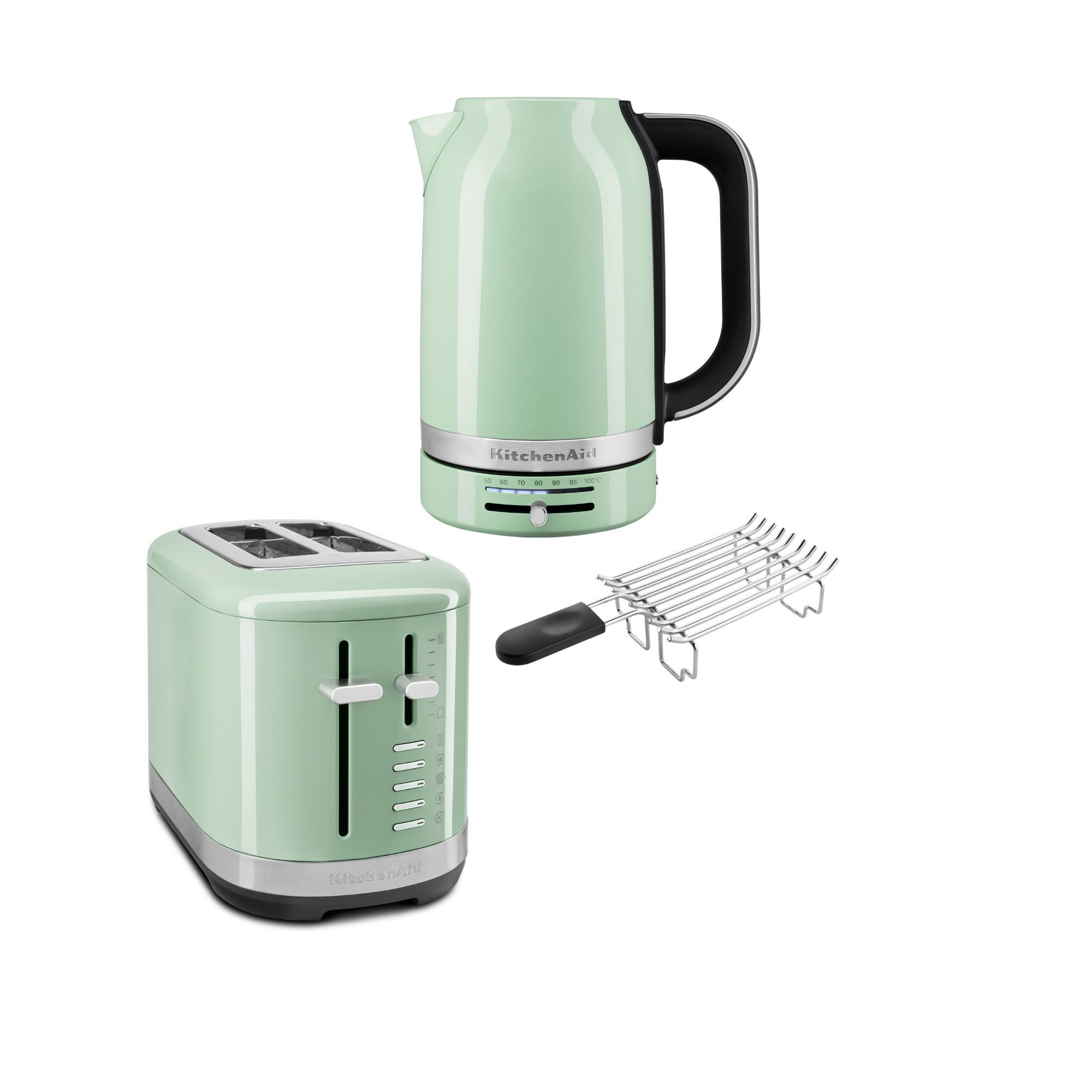 KitchenAid Тостеры Set Wasserkocher 5KEK1701, Тостеры 5KMT2109 + Brötchenaufsatz