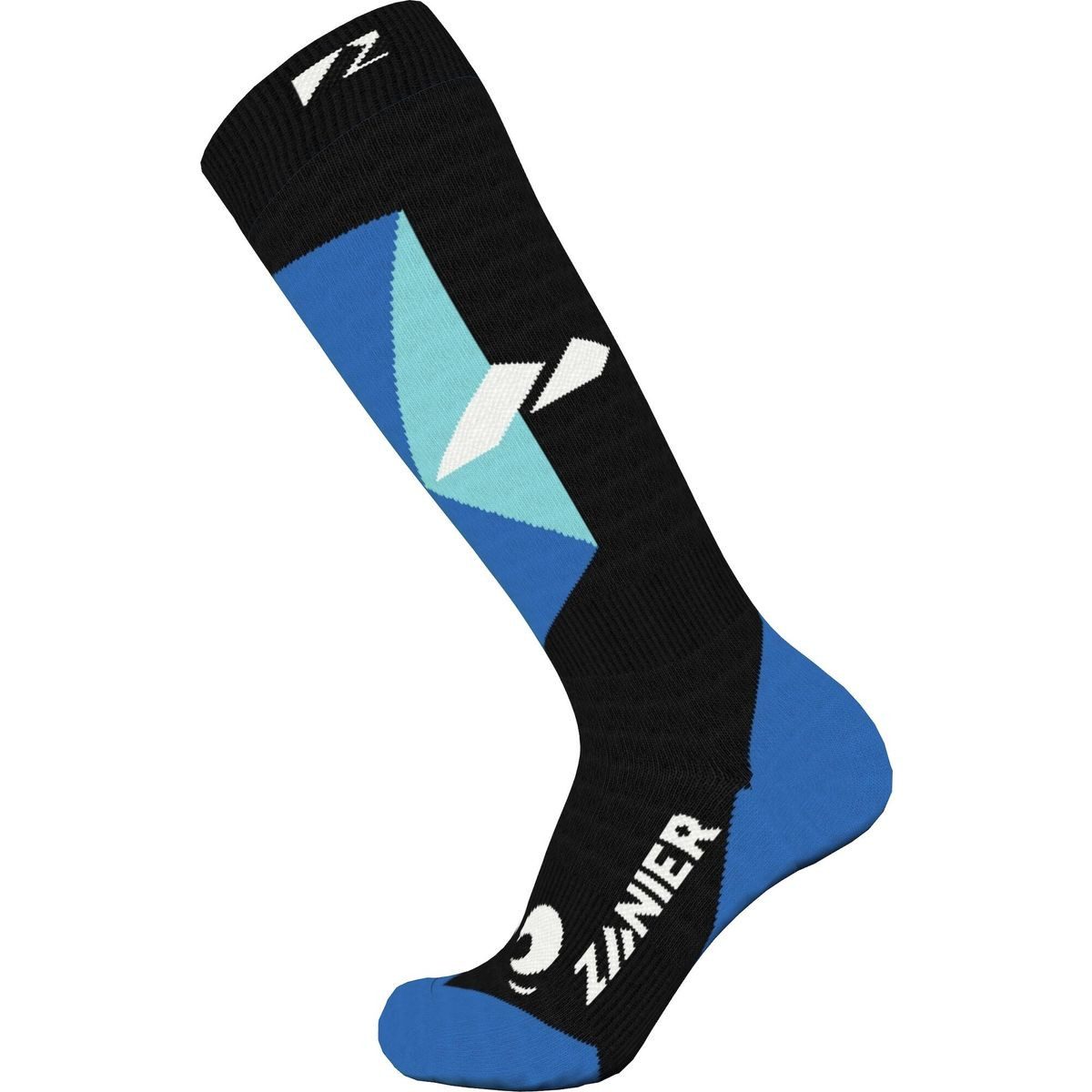Zanier Skisocken Znowman Sock Hochwertige Kindersocken aus Merinowolle, die für trockene und
