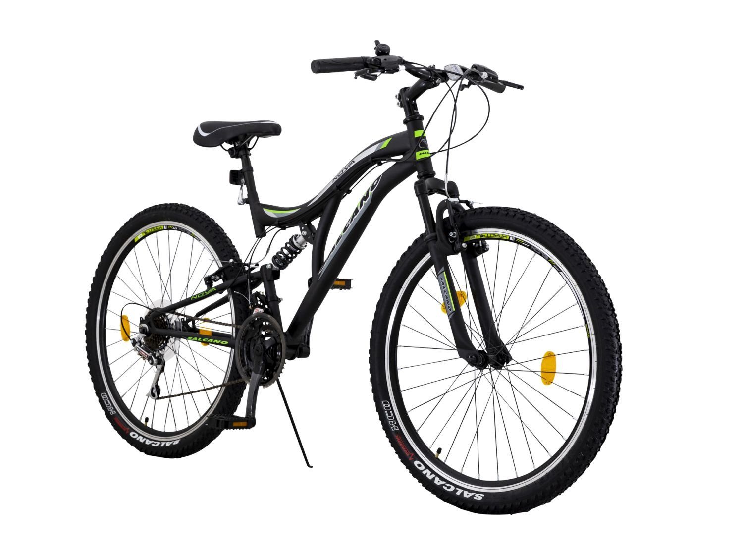 Toys Store Cityrad 26 Zoll Fahrrad Vollgefedert 21 Gang 26" Jugend Rad Mountainbike  MTB Fullsuspension, 21 Gang, Sunrun Schaltung