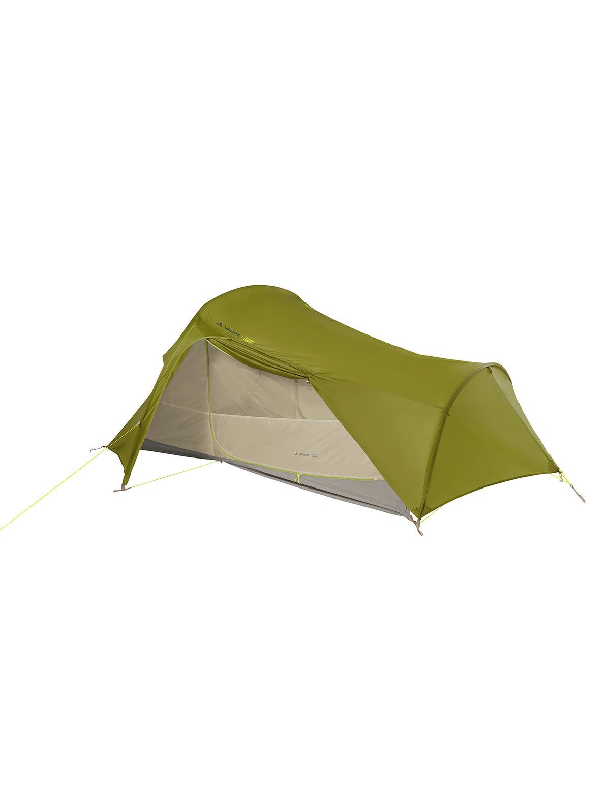 VAUDE Einbogenzelt Ultralight Lizard 2P, Personen: 2 (Set, 1 tlg., mit Transporttasche und Zeltunterlage)