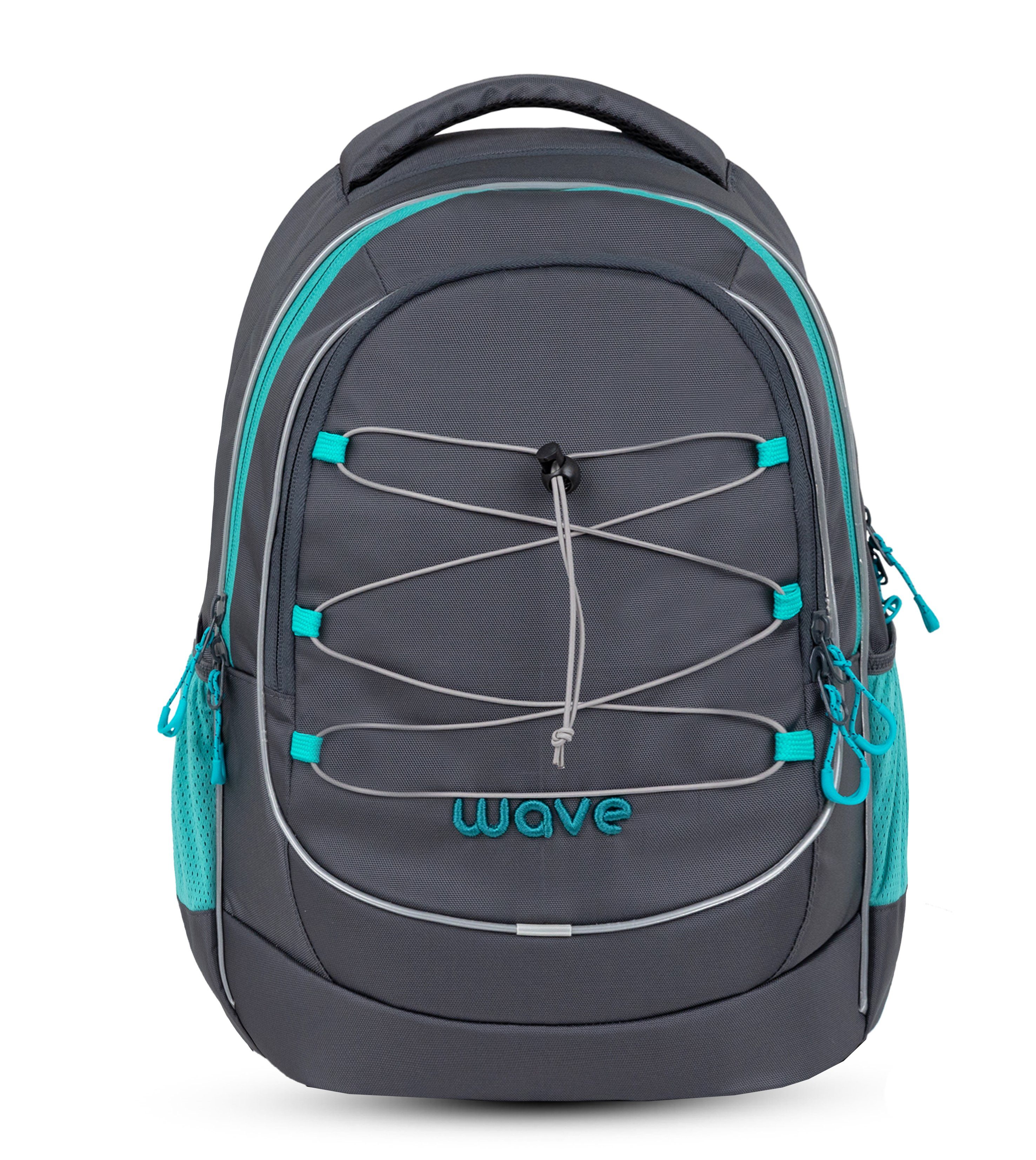 Wave Schulrucksack Wave Boost Schulrucksack - Grey Lagoon