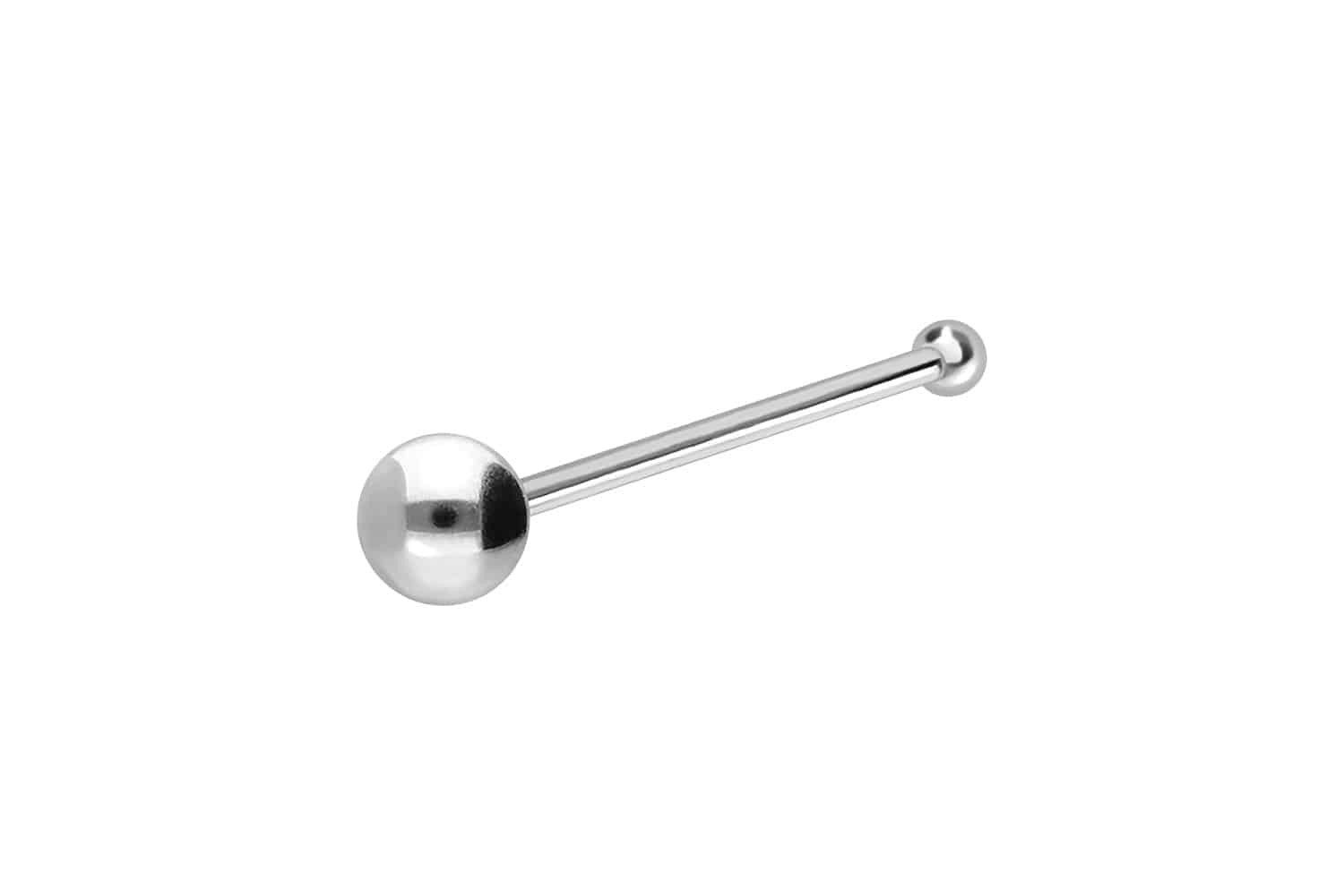 Nasenpiercing 925er Nasenstecker Pin KUGEL