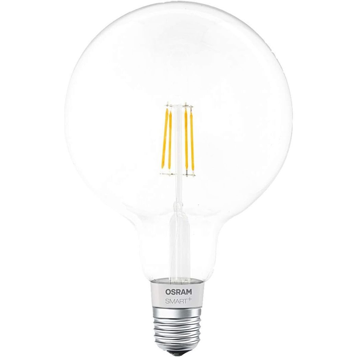 Osram LED-Leuchtmittel OSRAM SMART+ LED Filament Globe, Bluetooth Lampe mit E27 Sockel, dimmb, 1 St., OSRAM SMART+ LED Filament Globe, Bluetooth Lampe mit E27 Sockel, dimmb