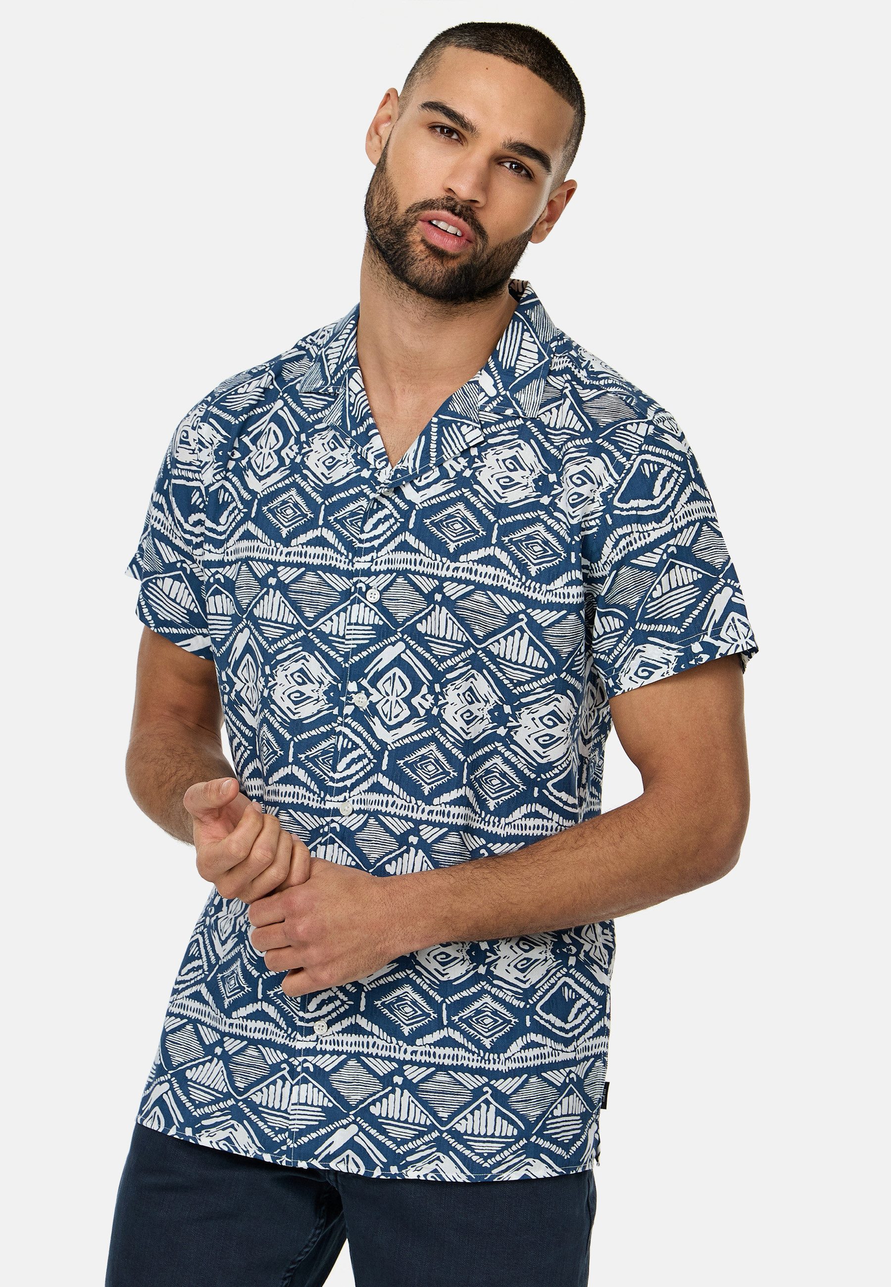 Indicode Langarmhemd INFrey sommerliches Freizeithemd günstig online kaufen