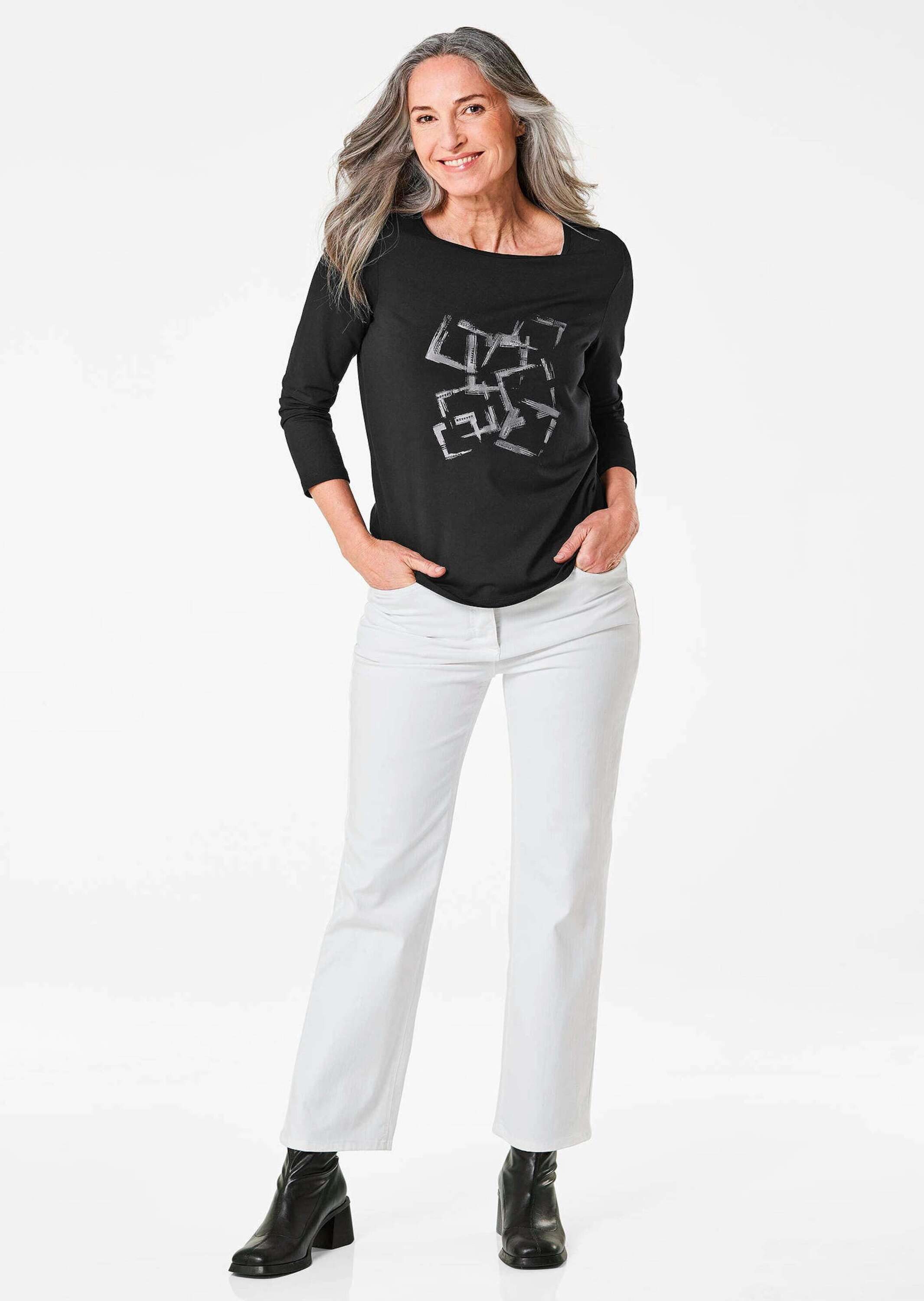 GOLDNER Print-Shirt Shirt günstig online kaufen