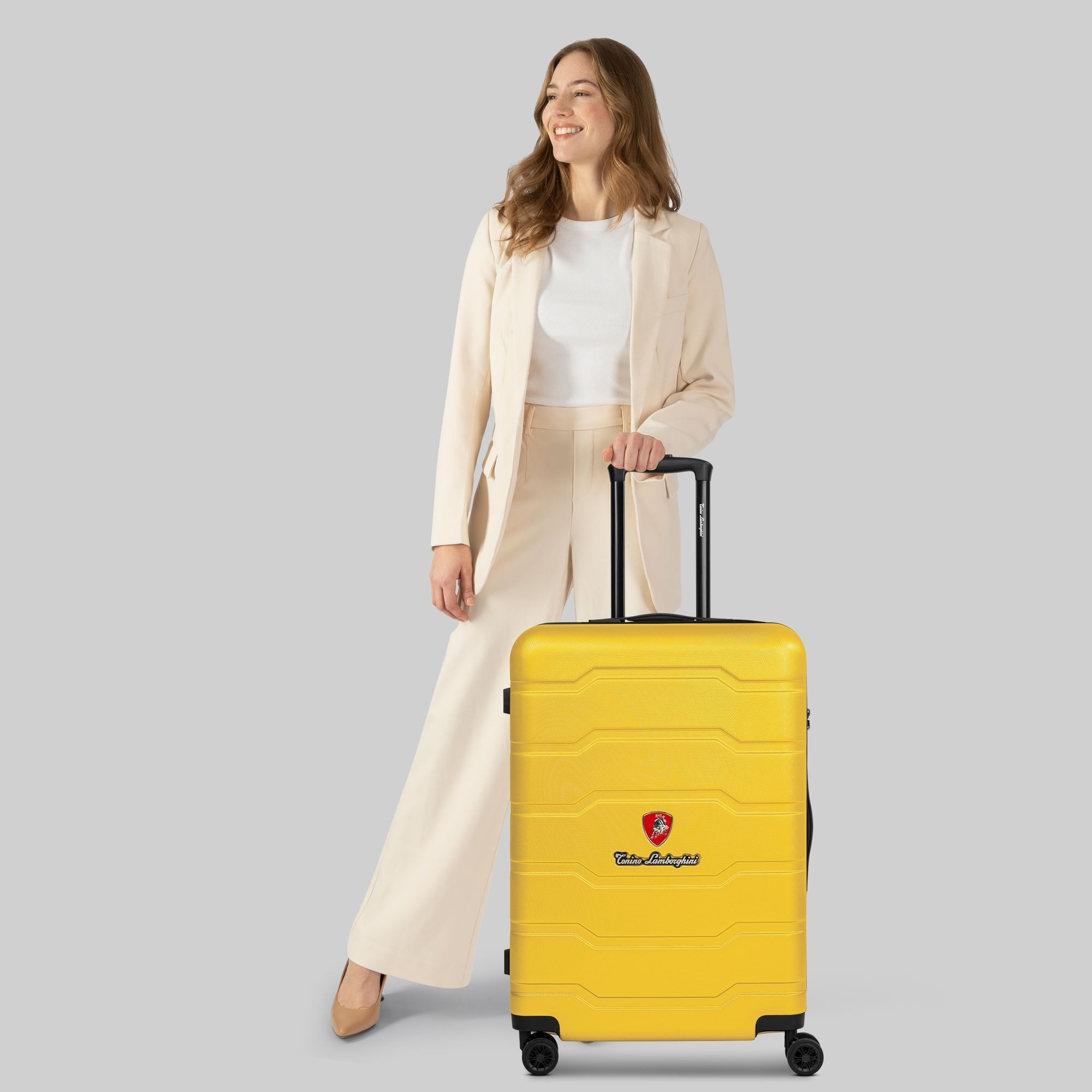 Tonino Lamborghini Hartschalen-Trolley Bologna, 4 Rollen, günstig online kaufen
