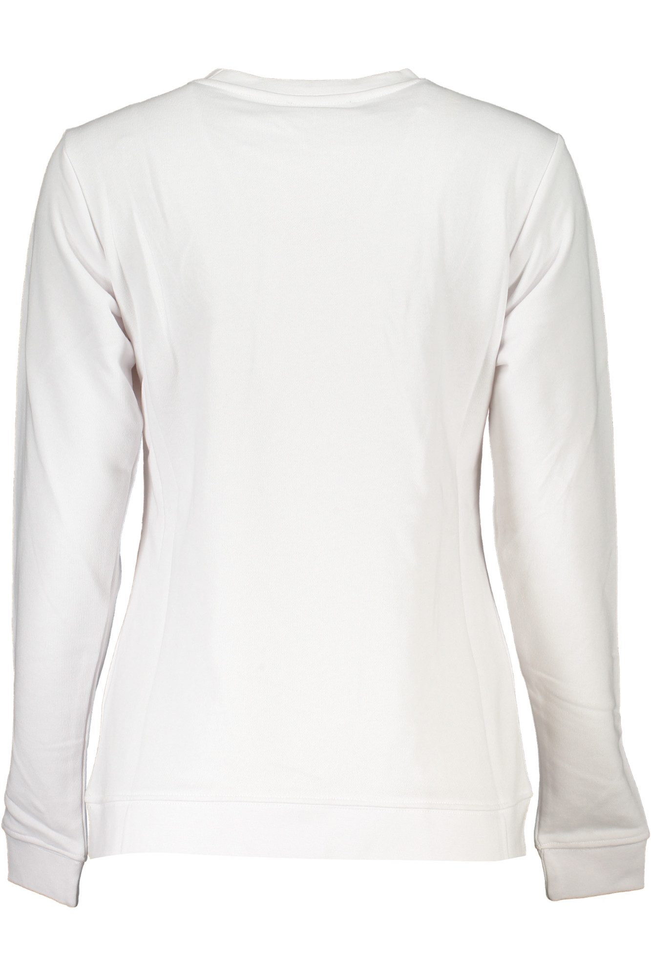Cavalli Class Sweatshirt Weißes Damen Sweatshirt ohne Reißverschluss -