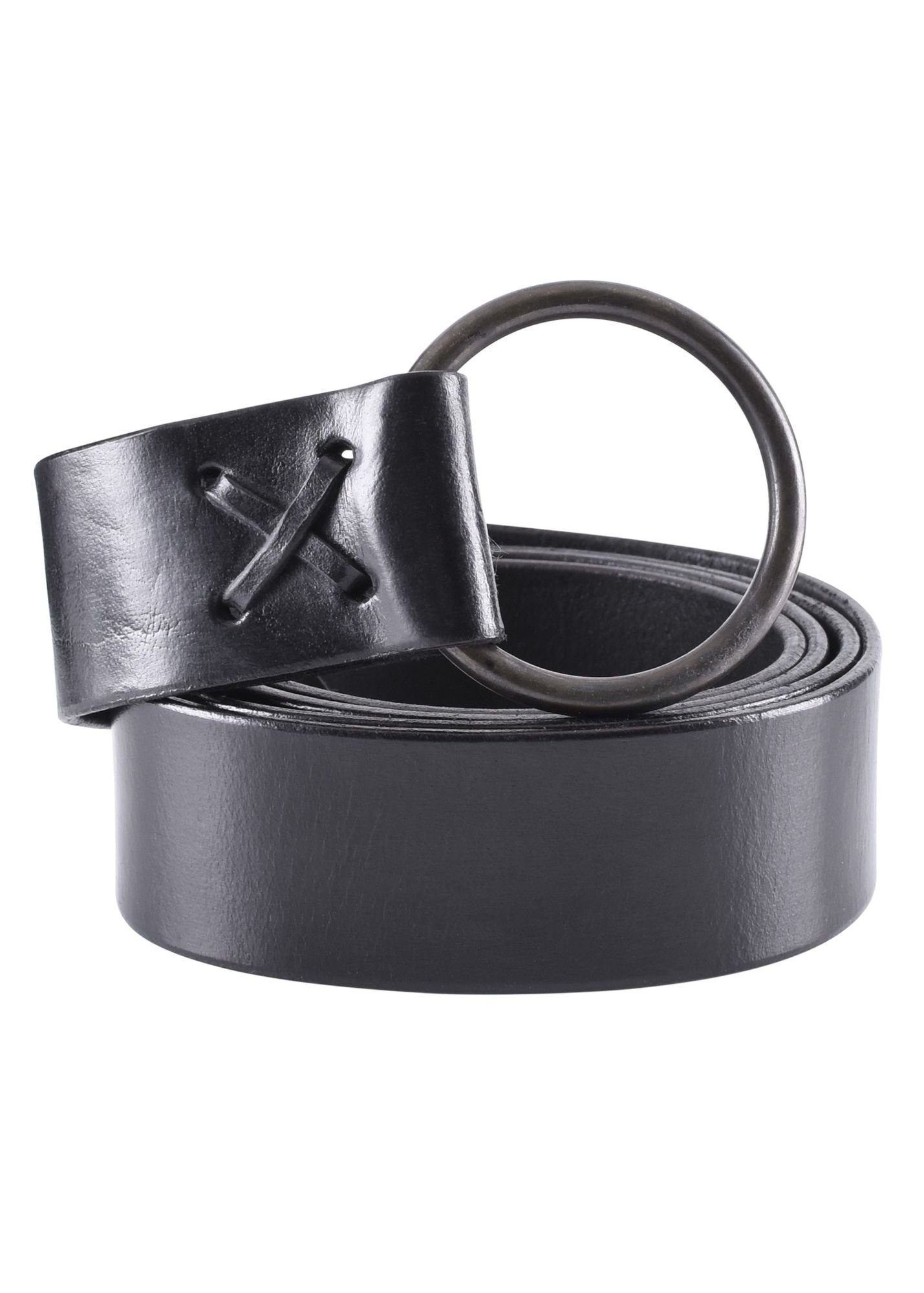 Battle Merchant Kostüm Mittelalter Langgürtel aus Leder, 160 cm, braun