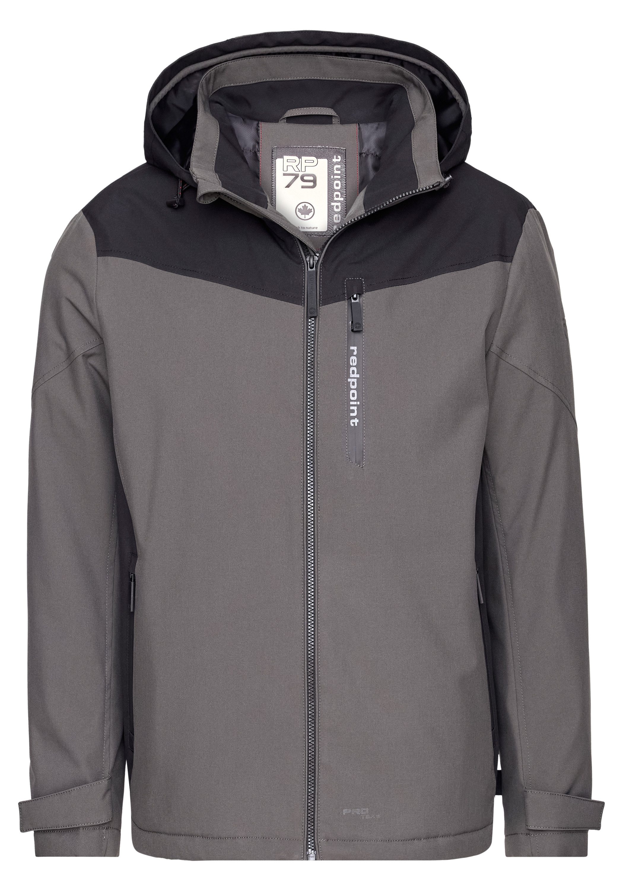 Redpoint Funktionsjacke LEN 3.0 Wasserdichte Regular Fit Funktionsjacke mit Kapuze