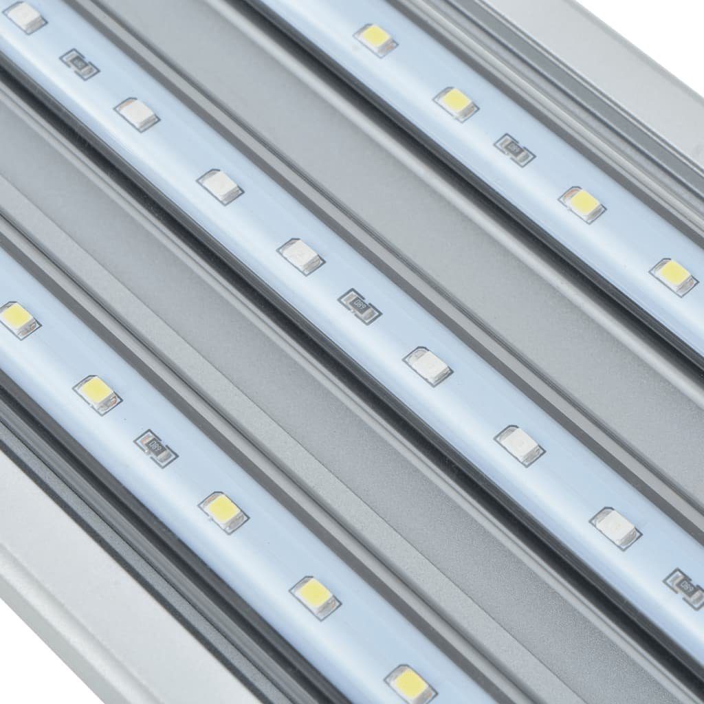 vidaXL LED Aquariumleuchte Aquarium-Beleuchtung LED IP67 cm 50-60 Aluminium