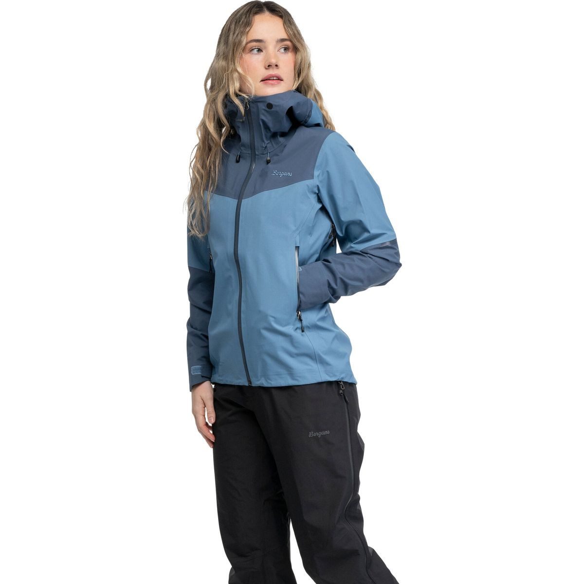 Bergans Skijacke Rabot Light 3L Shell Jacket Women Leichte, wasserdichte und atmungsaktive Shelljacke für vielseitige