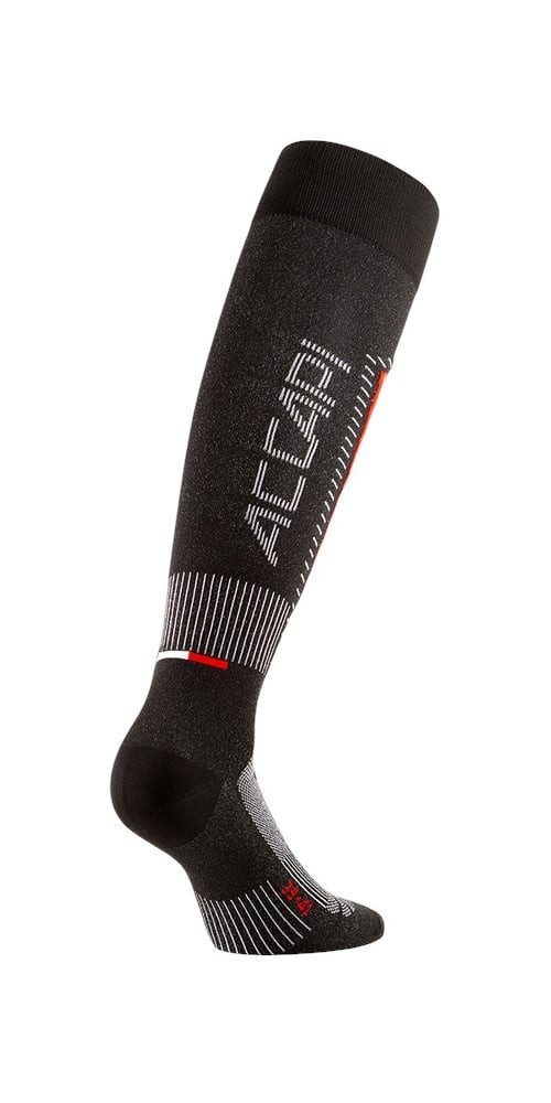 Accapi Skisocken Touch Ski Kniestrümpfe schwarz/rot - 1 Paar günstig online kaufen