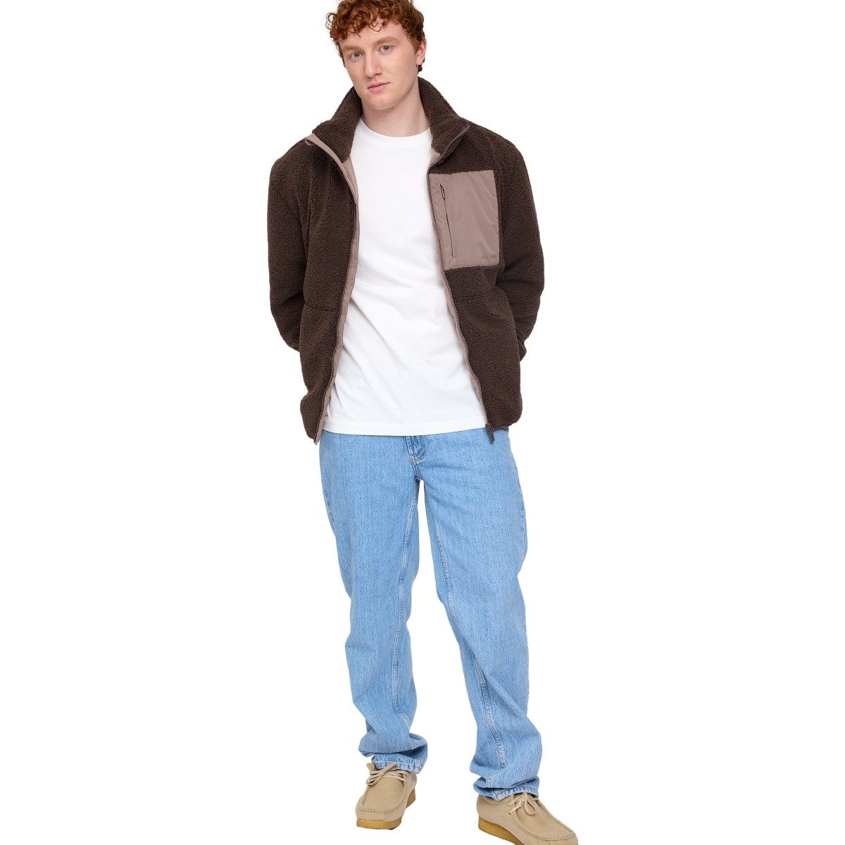 MAZINE Winterjacke Mazine Padded Sherpa Jacket - Leichte Jacke