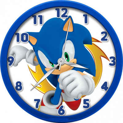 Sonic The Hedgehog Wanduhr Sonic the Hedgehog Die Igel-Wanduhr 25 cm