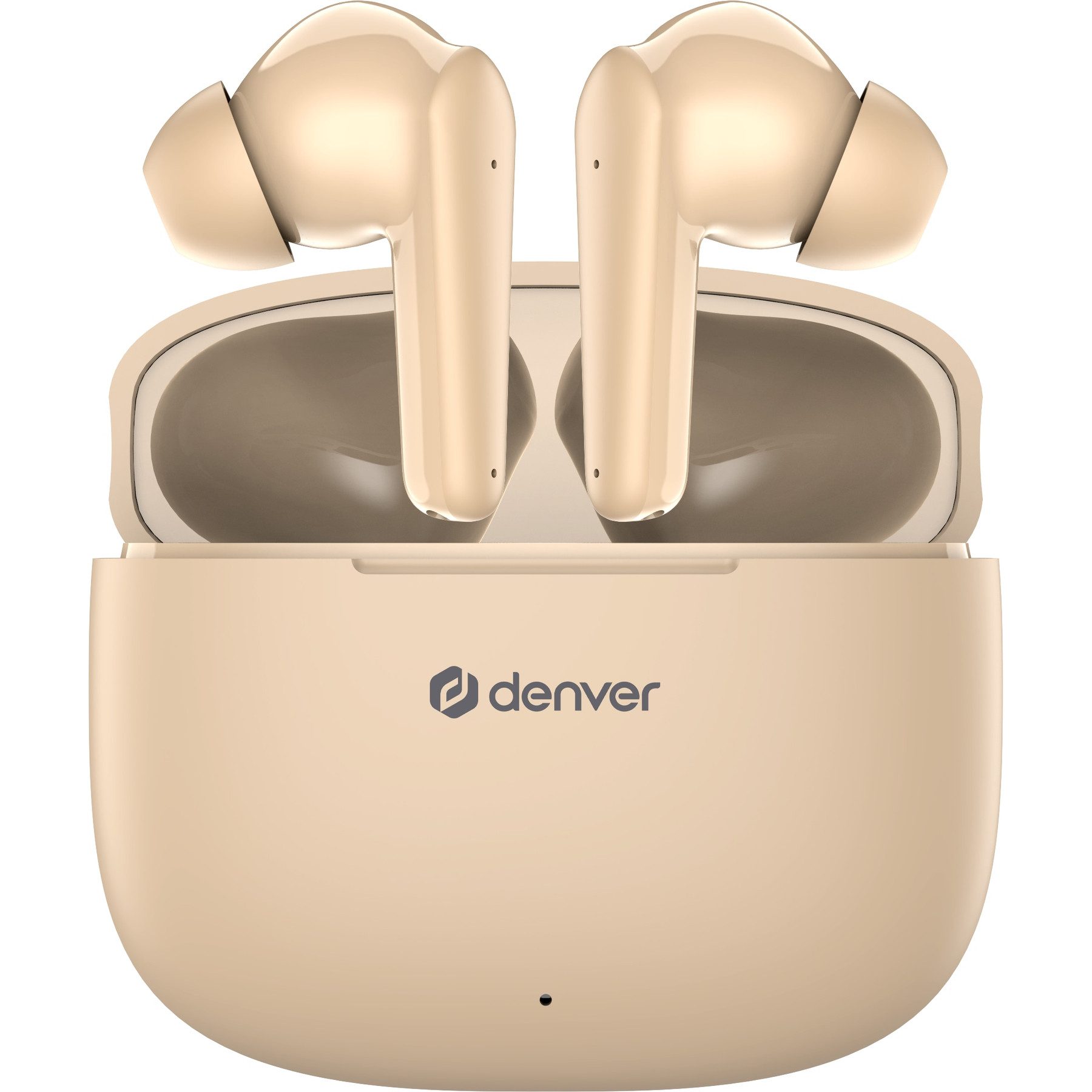 Denver DENVER In-Ear Ohrhörer TWE-48, hellbeige In-Ear-Kopfhörer