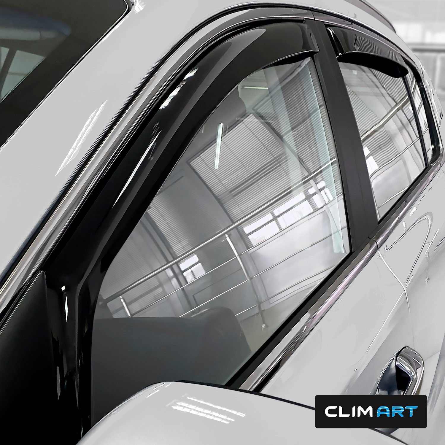 CLIM Art Kia St) SUV Windabweiser Sportage Clim (4 Auto-Fußmatte für/kompatible ART mit 2016-2021