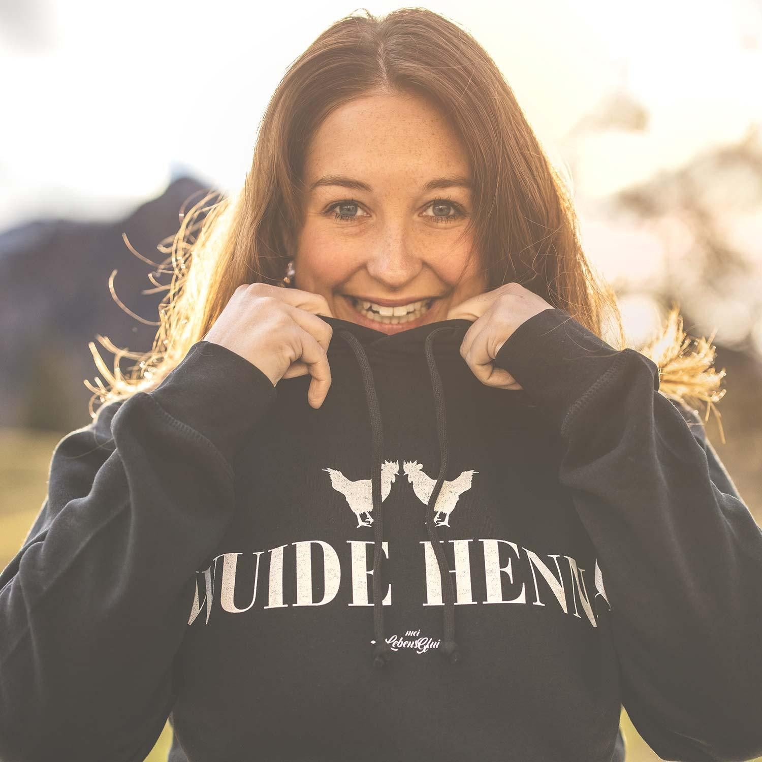 Bavariashop Hoodie Damen Hoodie "Wuide Henna" günstig online kaufen