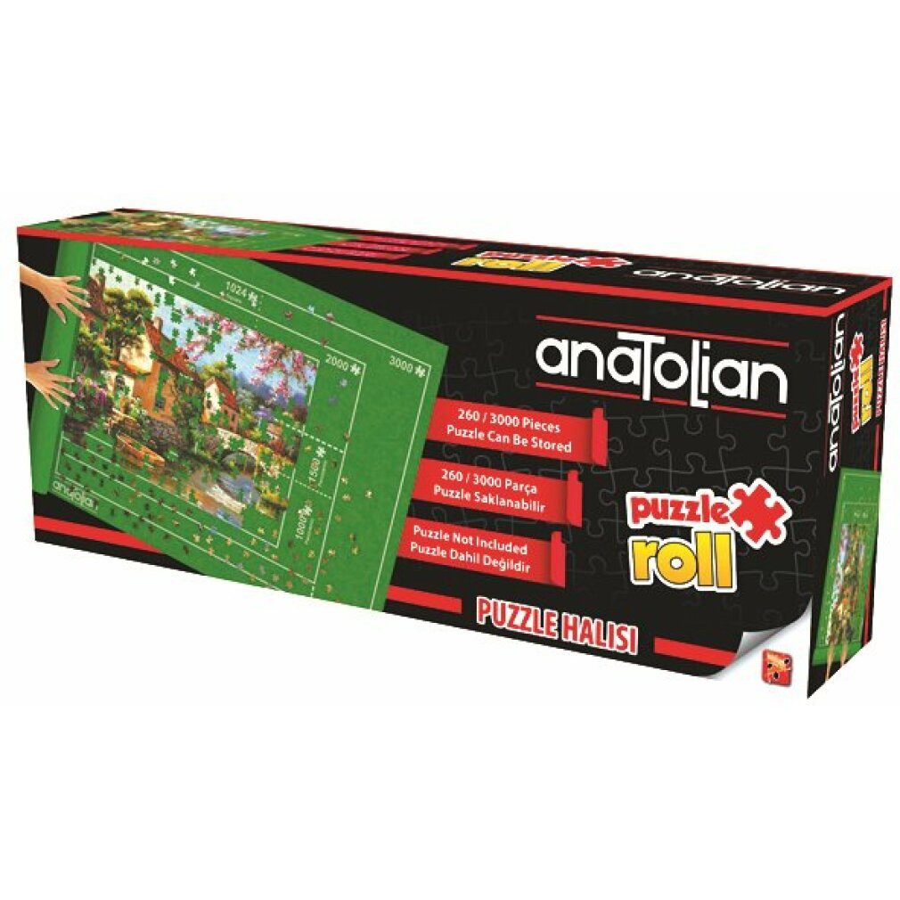 ANATOLIAN Puzzle ANATOLIAN Rolling-Puzzle-Matte 150x90cm (bis zu 3000 Teile), Puzzleteile