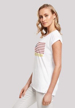 F4NT4STIC T-Shirt Woodstock USA Flag' Print
