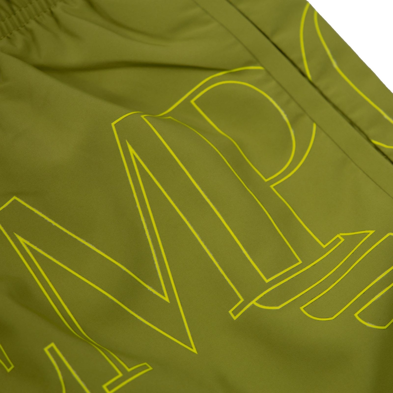Emporio Armani Badehose Boxer Beachwear mit großem Logoprint