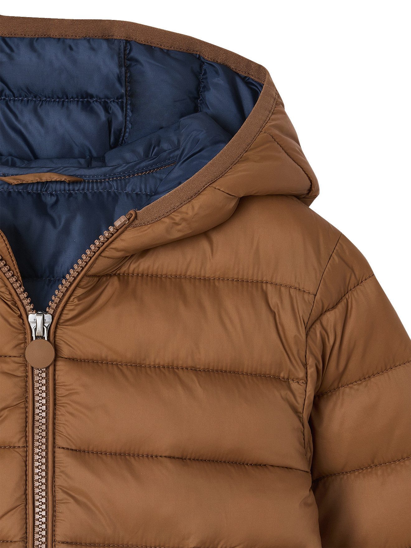 vertbaudet Steppjacke Jungen Steppjacke mit Kapuze, Übergangsjacke – Bild 3 von 4