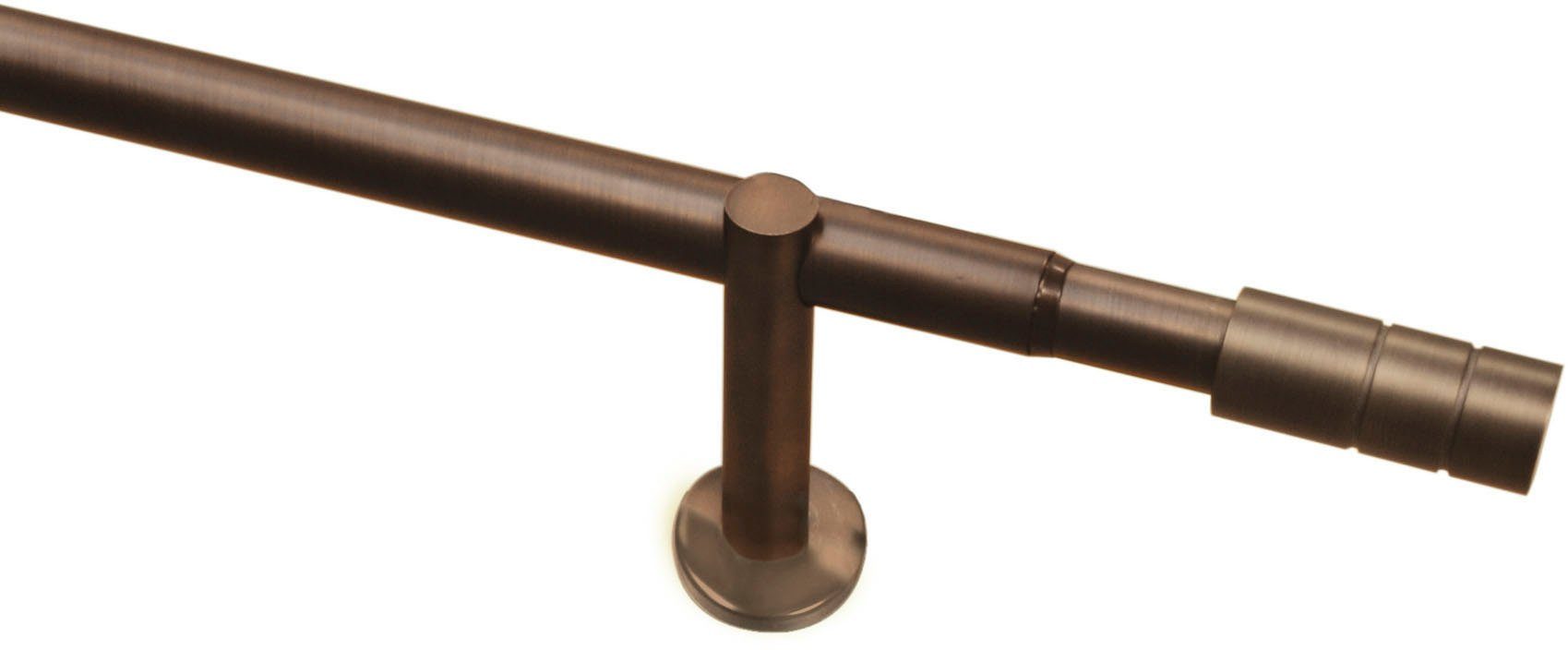 GARDINIA Gardinenstange Set Metall 22/25 mm, Ø 25 mm, 1-läufig, ausziehbar, günstig online kaufen