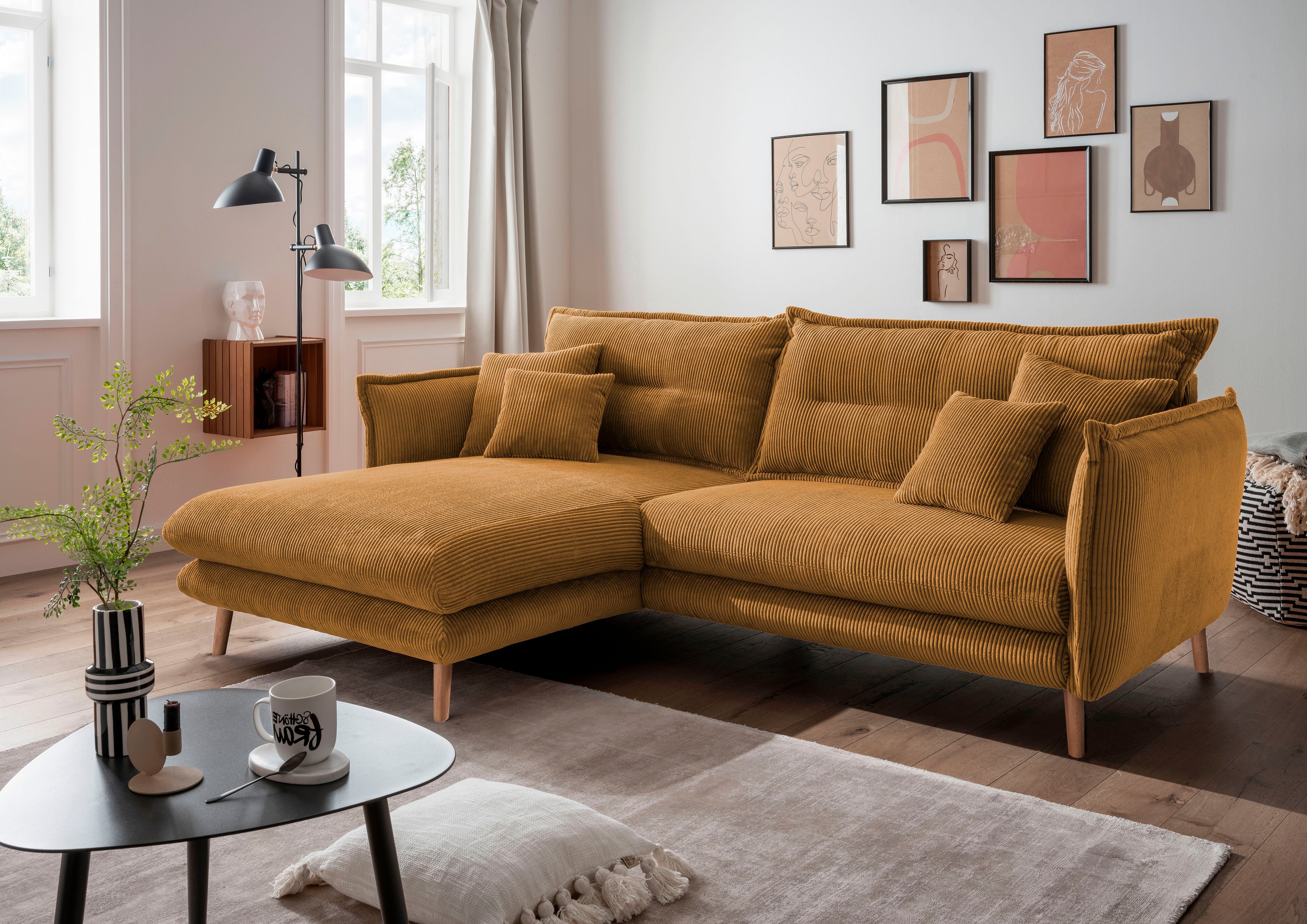 INOSIGN Ecksofa Lazio modern und bequem, günstig online kaufen