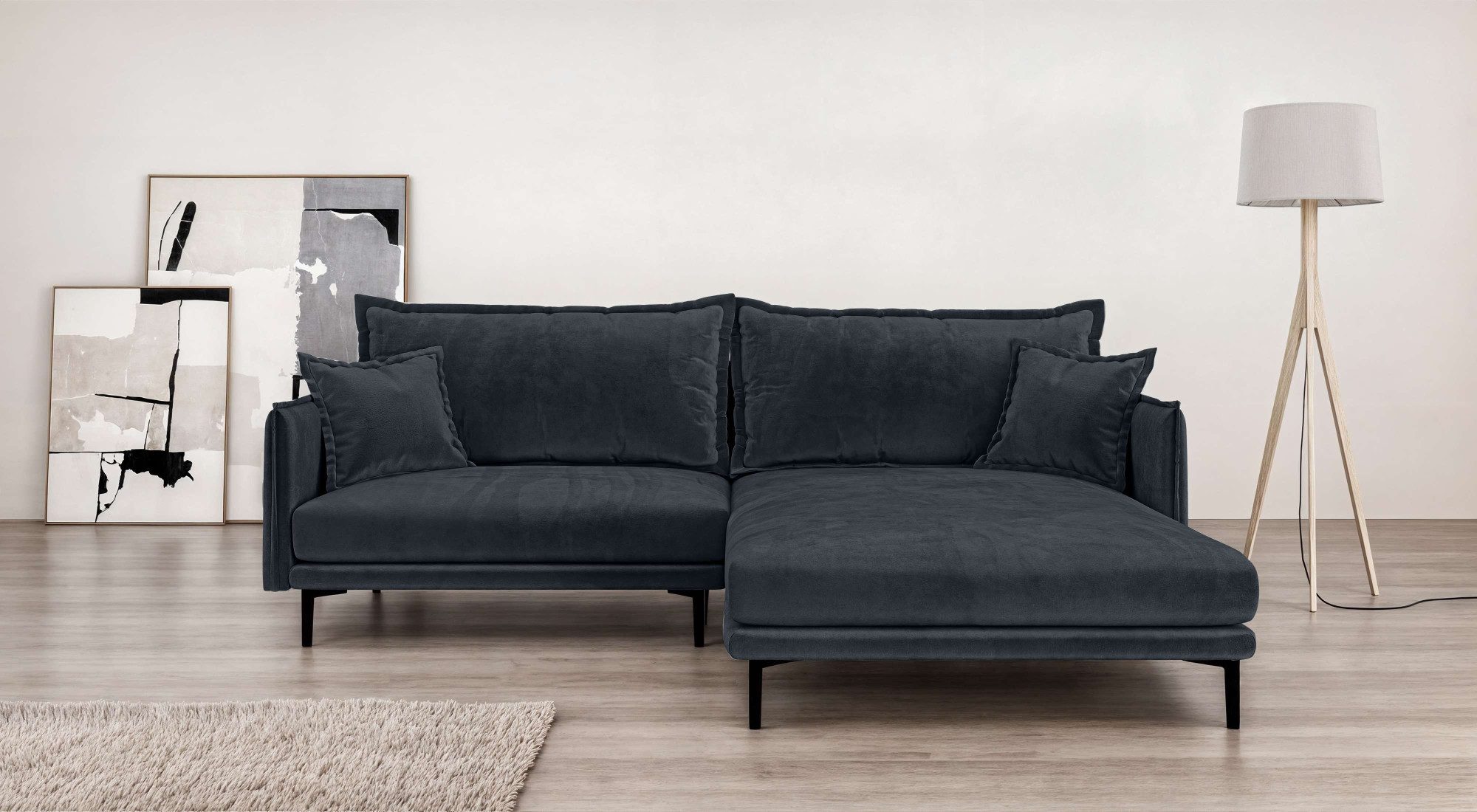 INOSIGN Ecksofa ALEXANDRIA mit Recamiere rechts günstig online kaufen