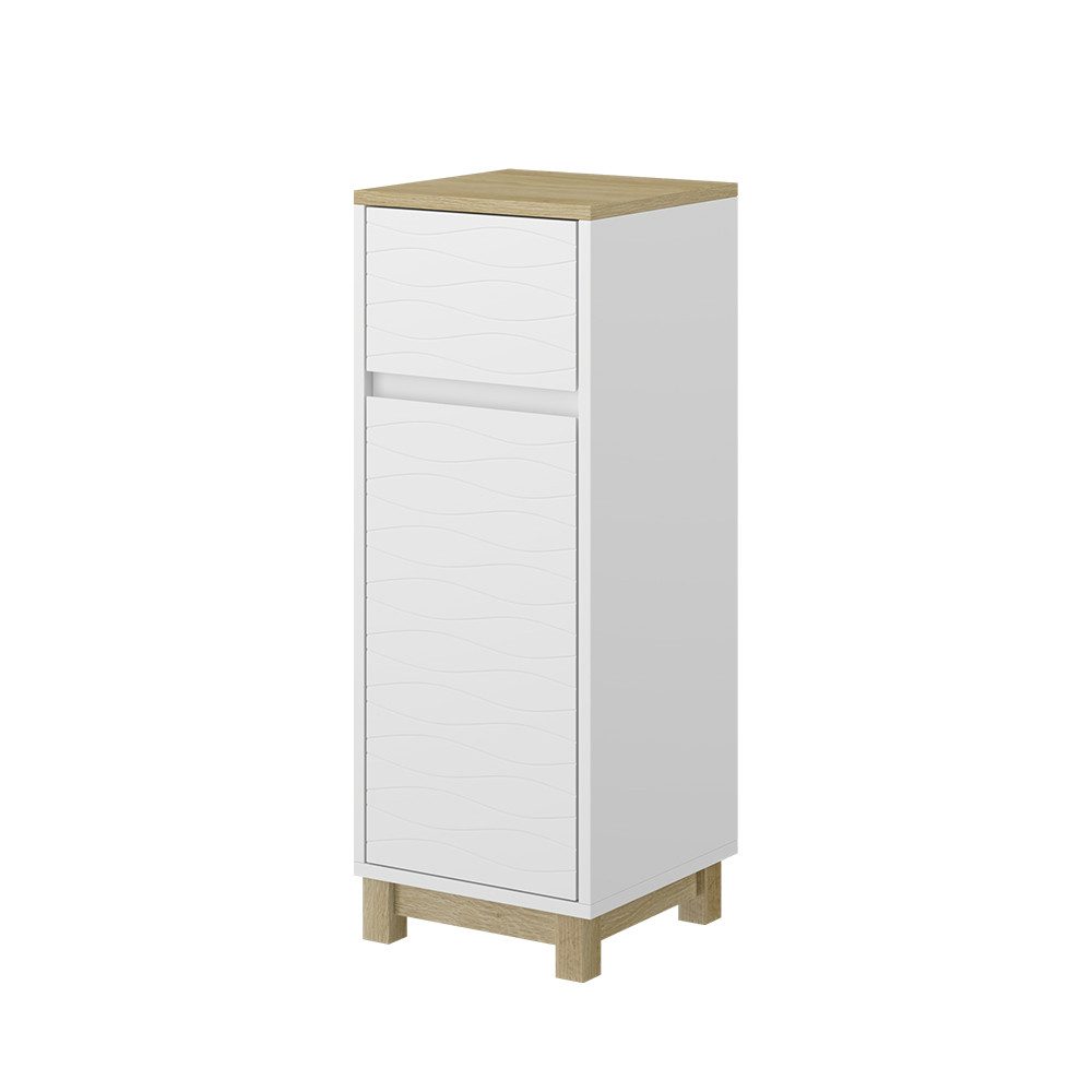 Vicco Midischrank Livia, Weiß/Holz, 30 x günstig online kaufen