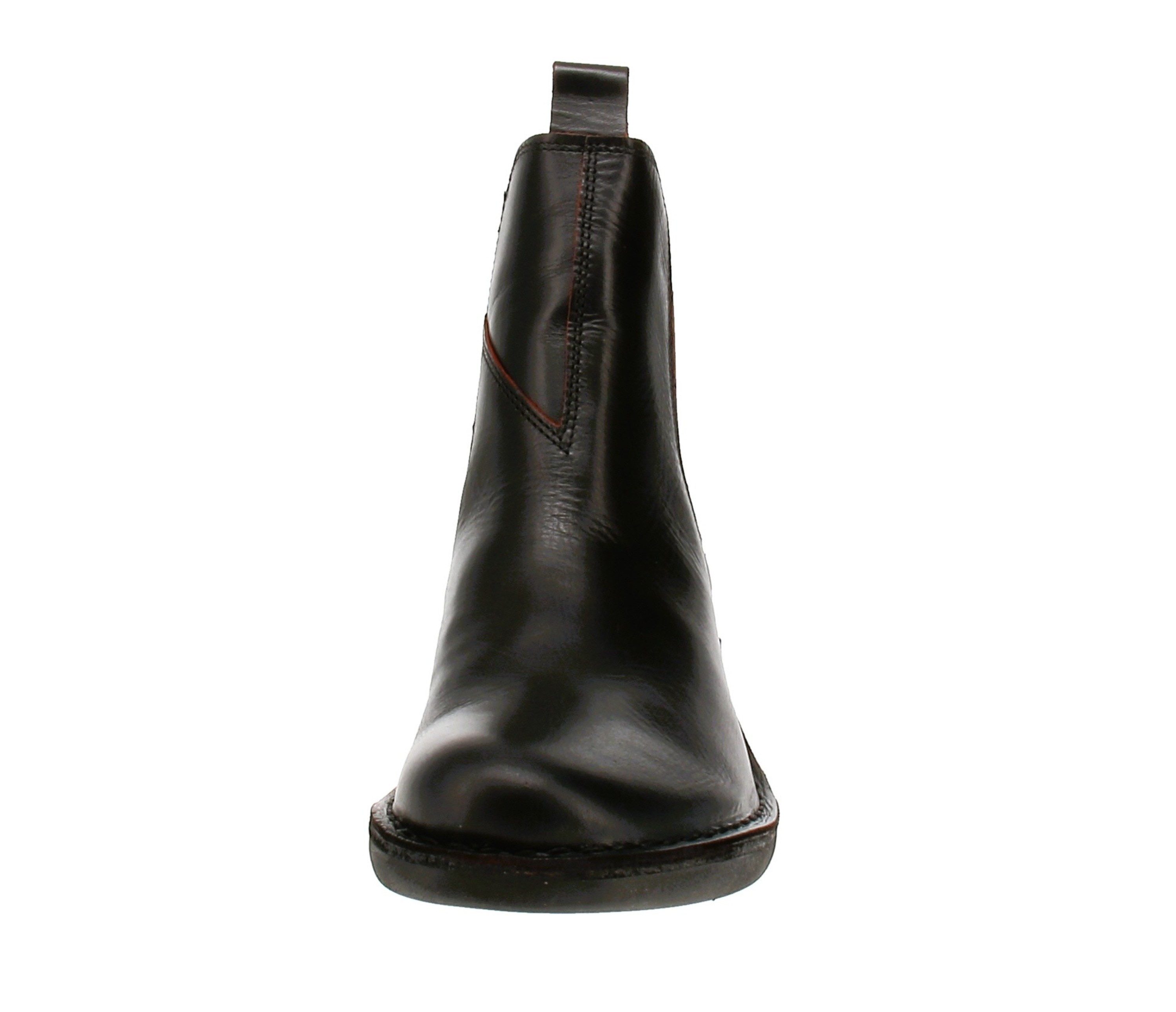 Fly London Fly London MEME030FLY - Damen Chelsea Boot - Java-Black-Red Stiefelette