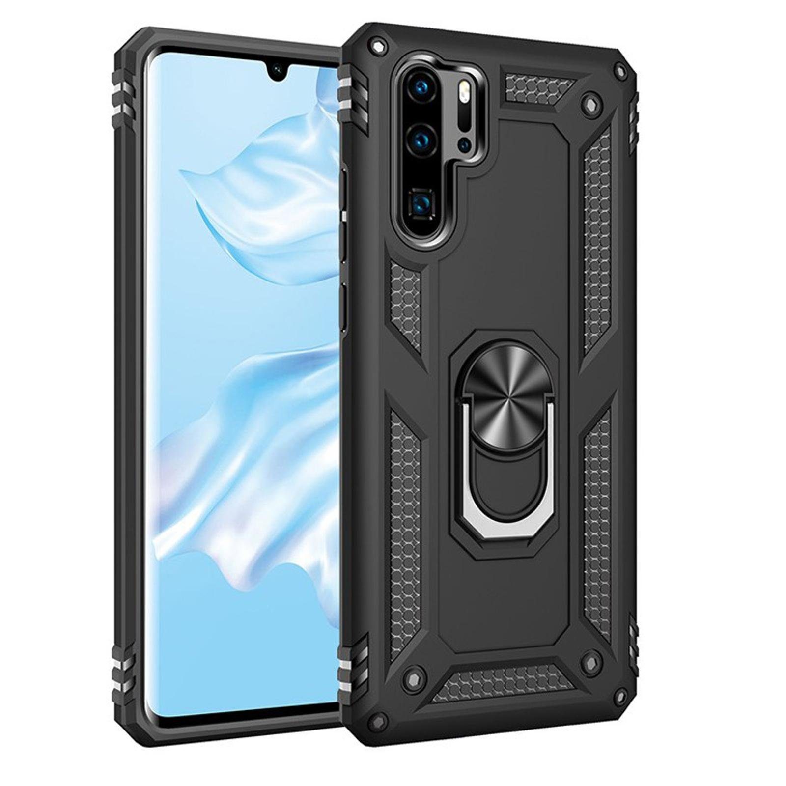Numerva Handyhülle Schutz Hülle Outdoor Case für Huawei P30 Lite, Panzer Hülle Bumper Case Cover