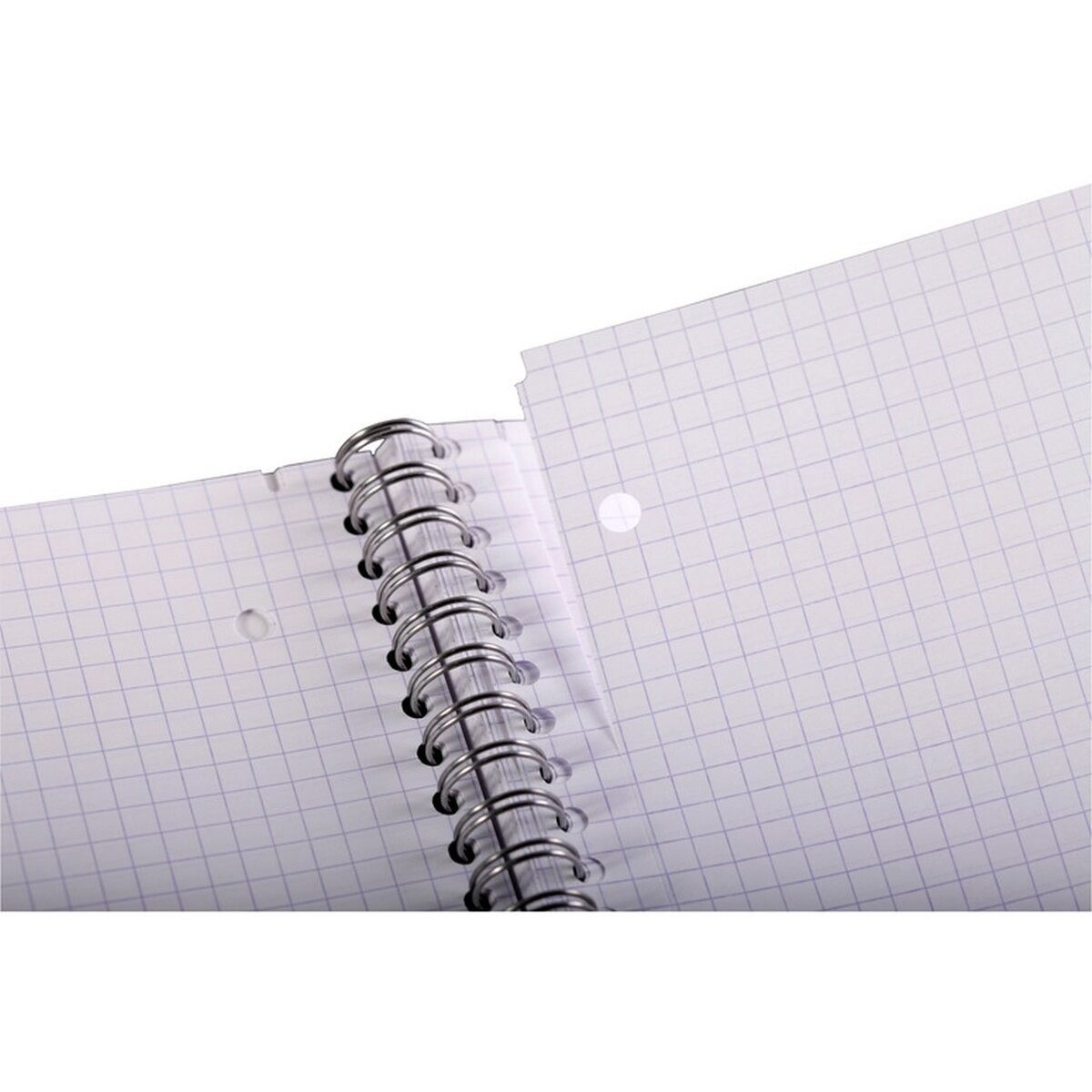 CLAIREFONTAINE Notenblock Kollegblock A4 kariert 80 Blatt farbig sortiert