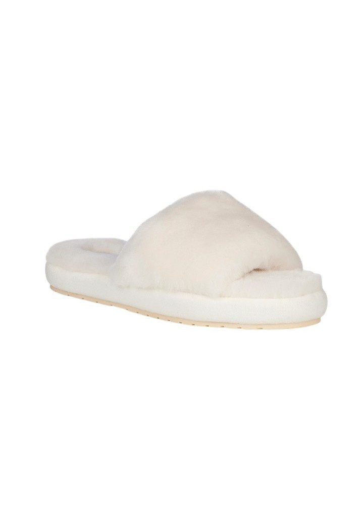 Emu Australia Slipper Mckay (100% Schaffell) natural/weiss Damen Hausschuh