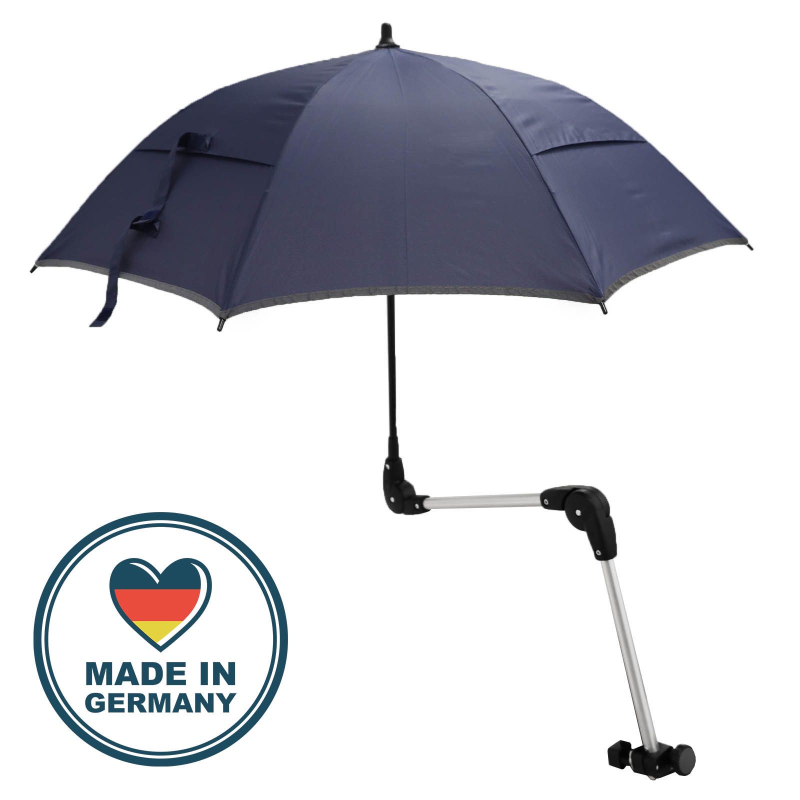 bescomedical Rollator Zubehör - Rollatorschirm, idealer Schutz vor Regen und Sonne