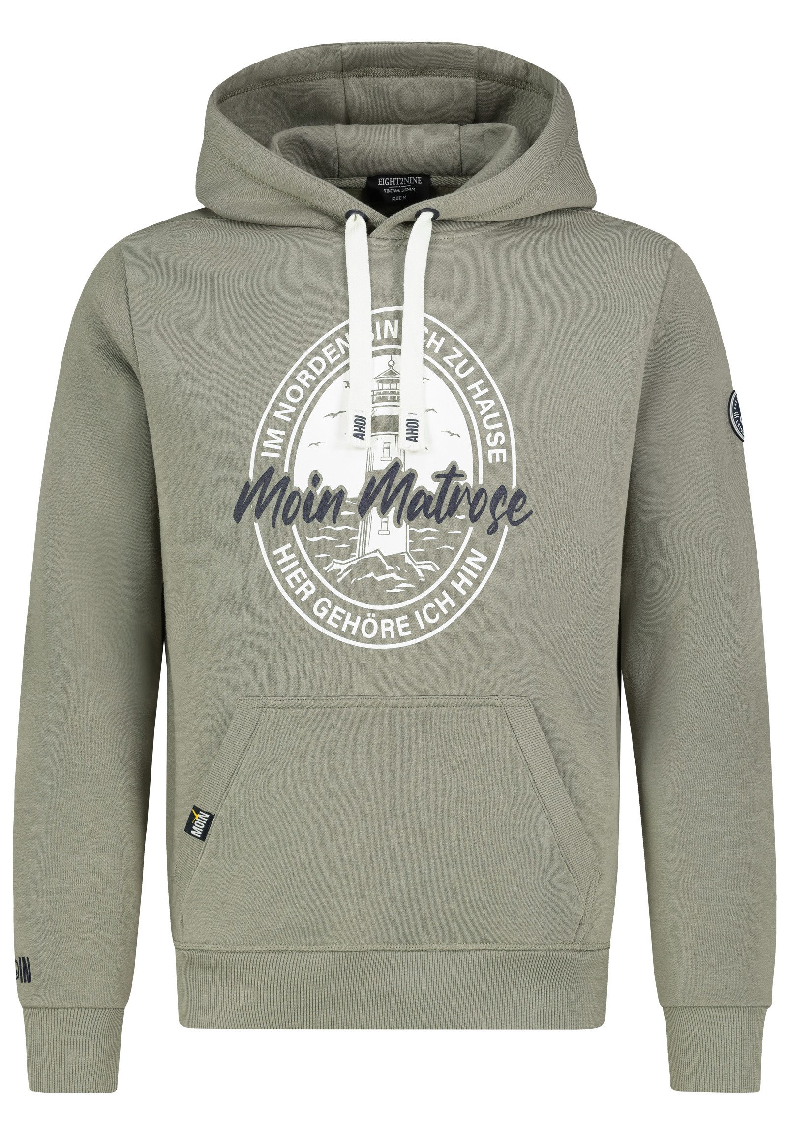 Eight2Nine Hoodie Herren Hoodie mit Meer günstig online kaufen