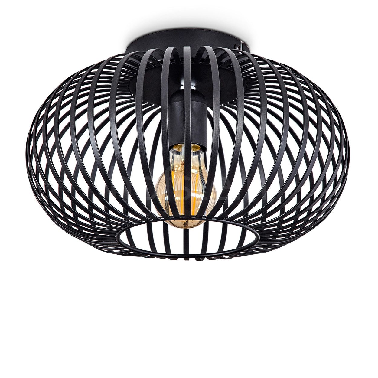hofstein Deckenleuchte »Aidone« runde Deckenlampe aus günstig online kaufen
