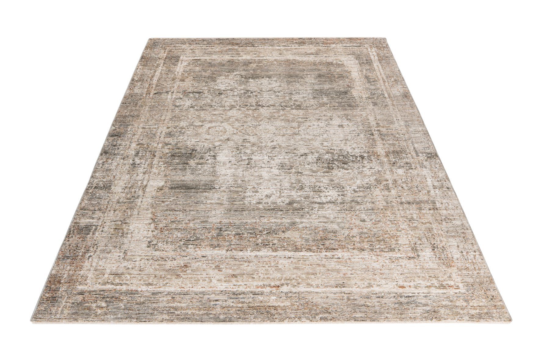 Obsession Teppich My Everest 431, rechteckig, Höhe: 7 mm, Orient-Optik, mit Fransen, Vintagedesign, Wohnzimmer, Schlafzimmer