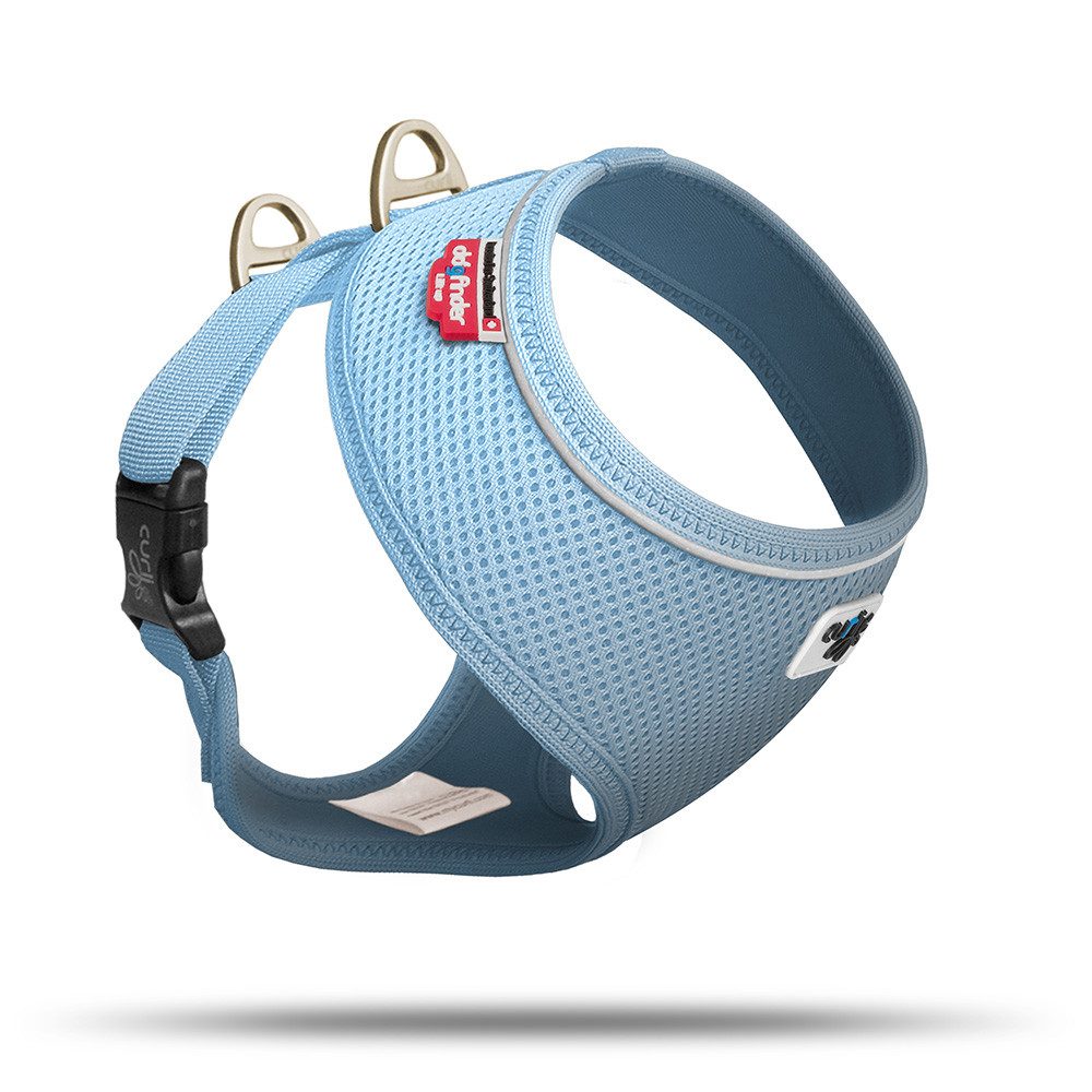 Curli Hunde-Geschirr Basic Geschirr Air-Mesh skyblue günstig online kaufen