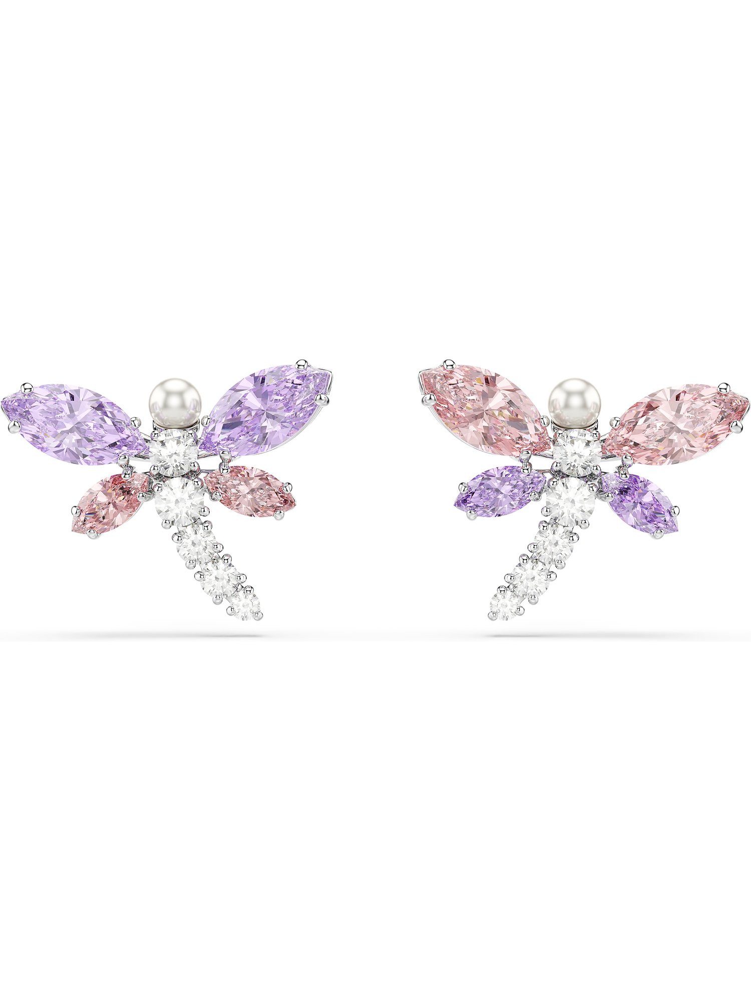 Swarovski Paar Creolen Swarovski Damen-Creolen Metall Swarovski-Kristall (Paar), Ariana Grande Capsule