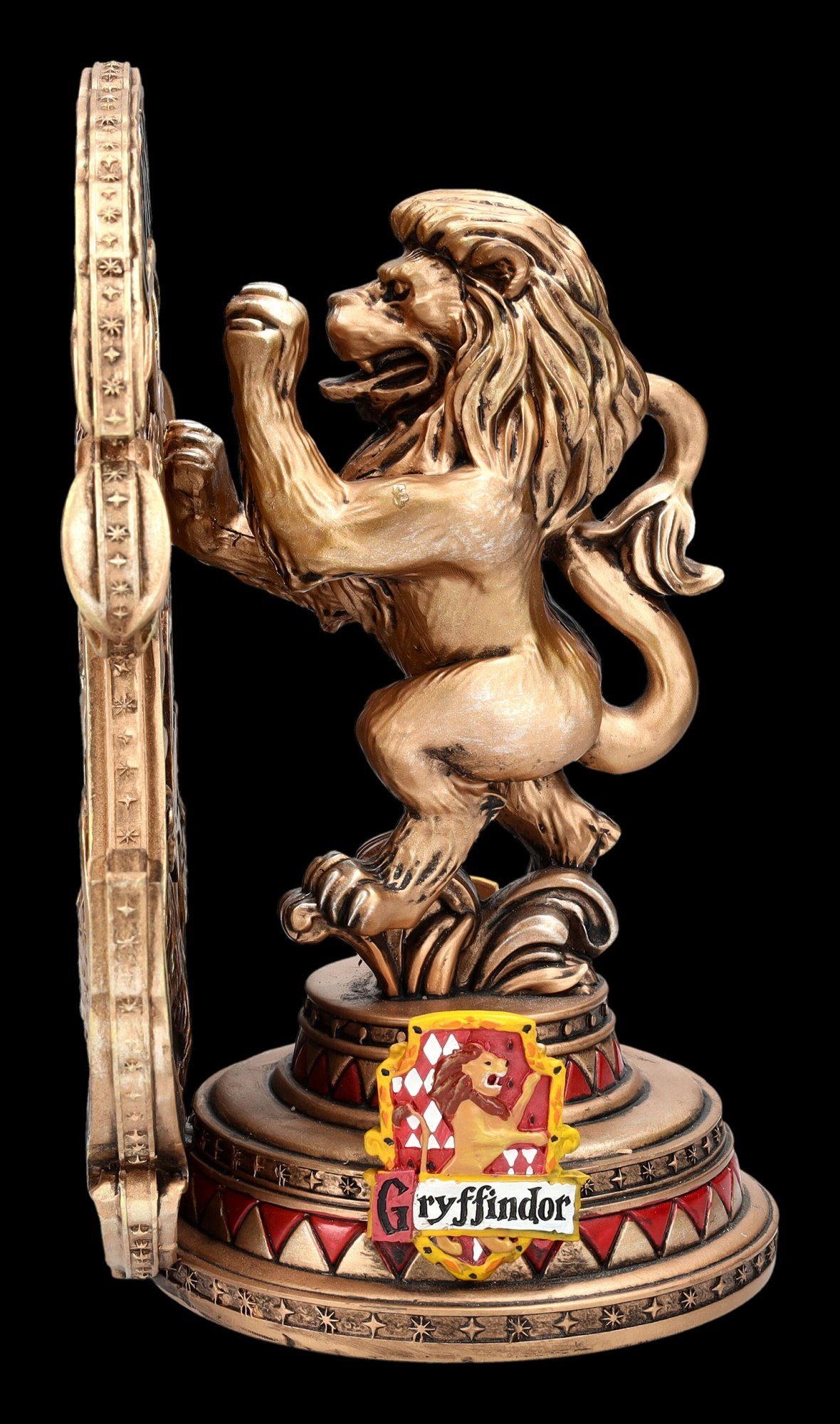 Figuren Shop GmbH Buchstütze Buchstütze Harry Potter - Gryffindor - Fantasy Merchandise Dekoration (1 St)