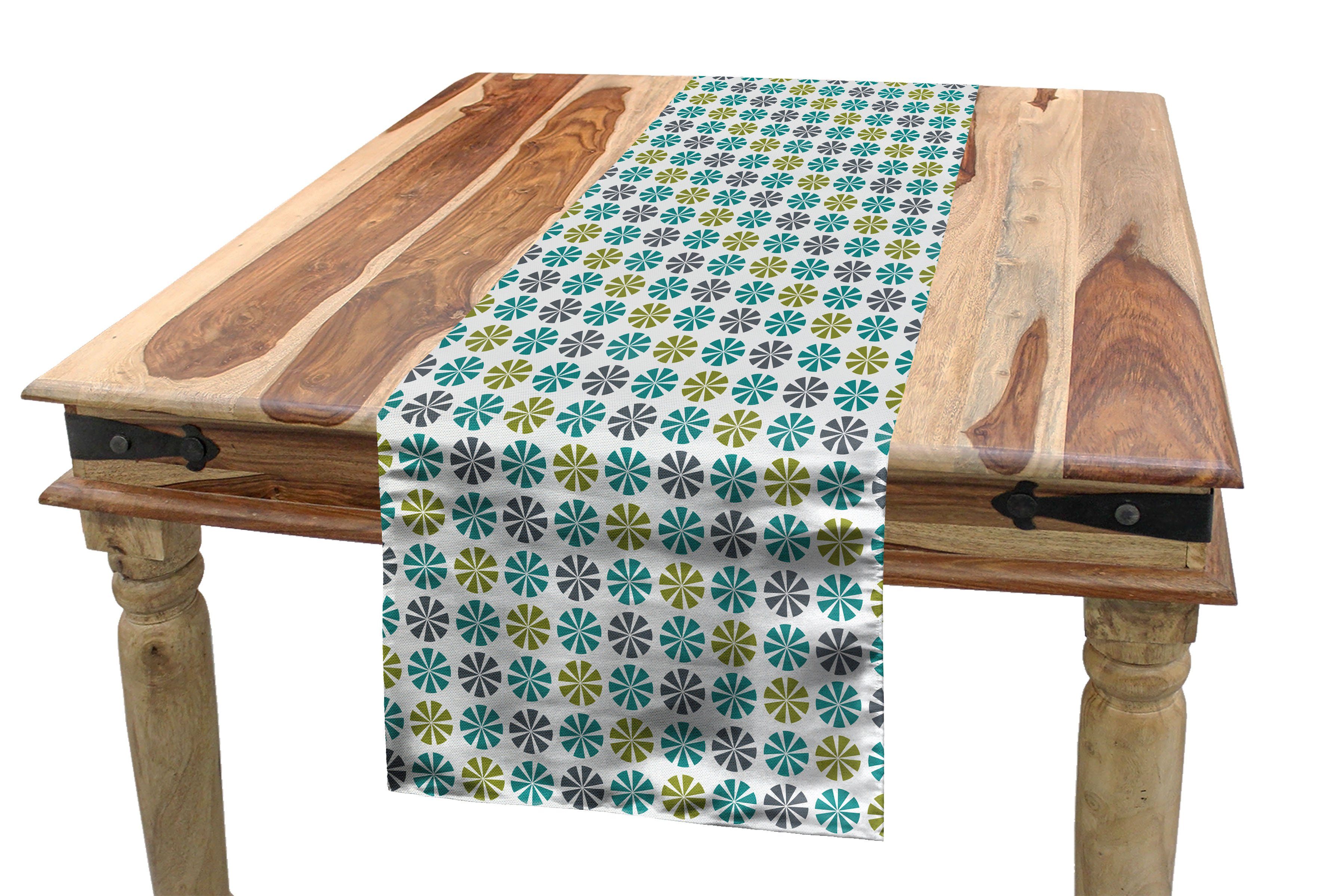 Tischläufer Abakuhaus Hintergrund Tischläufer, Esszimmer Rechteckiger Dekorativer Einfacher Küche Motive Abstrakt