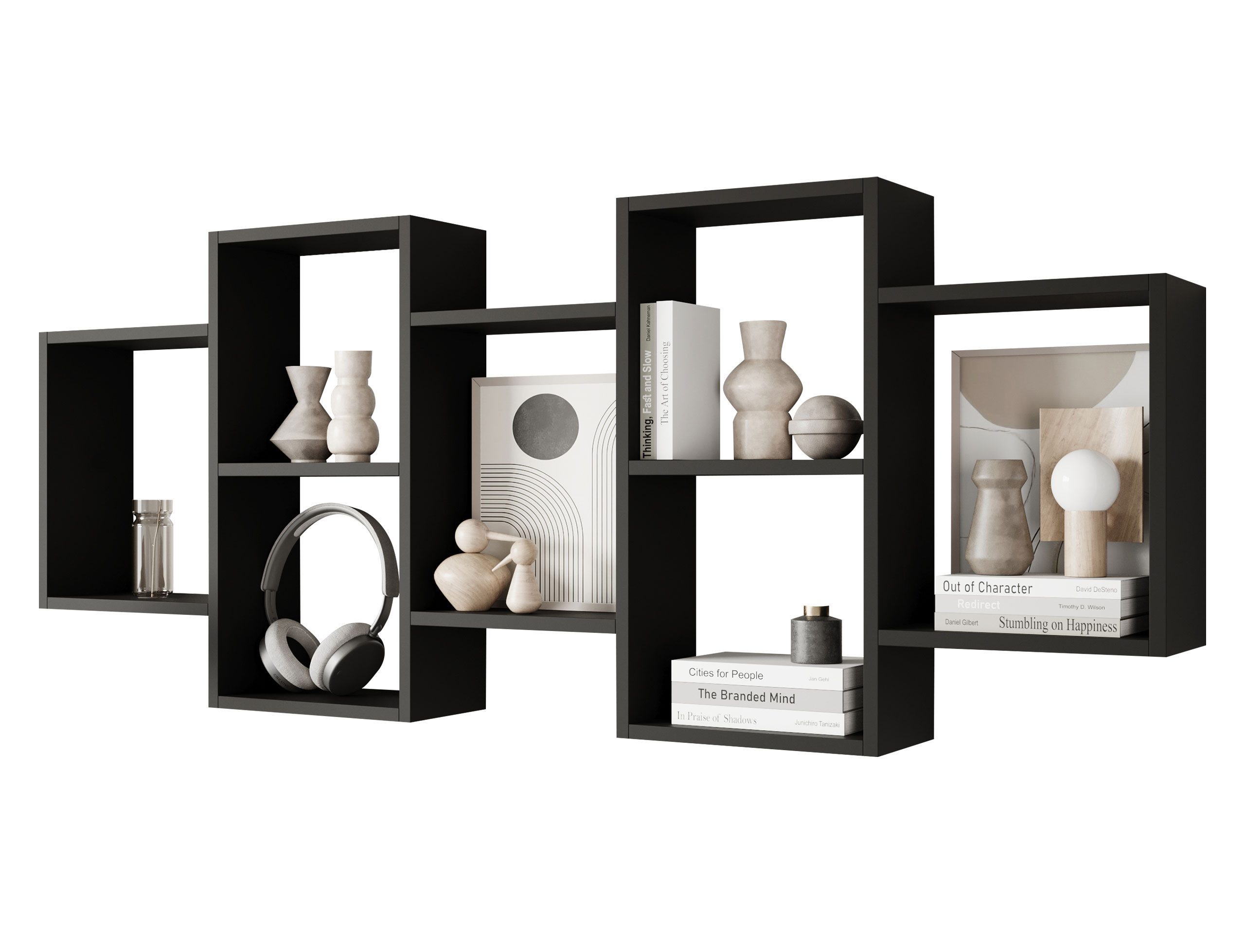 MIRJAN24 Wandregal Trio 001, 161x18x65 cm, Universell günstig online kaufen