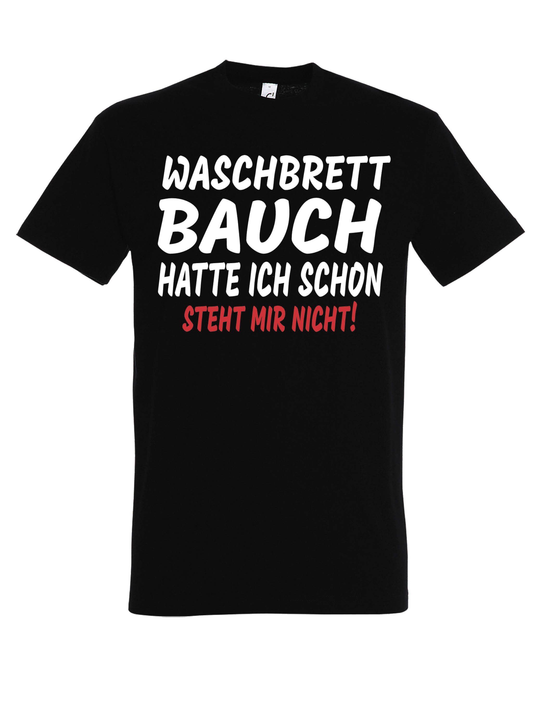 Youth Designz Print-Shirt "Waschbrettbauch hatte ich günstig online kaufen