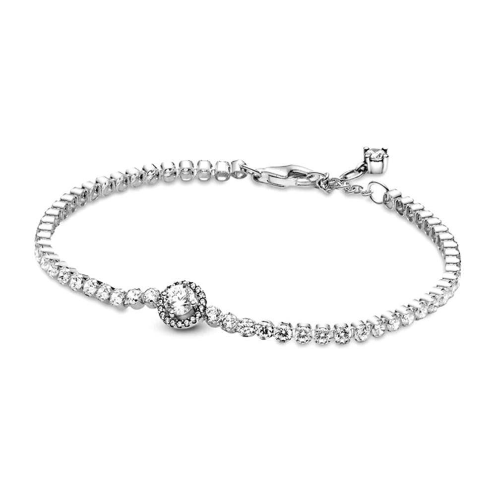 Pandora Armband PANDORA Tennisarmband aus 925er Silber mit Zirkonia