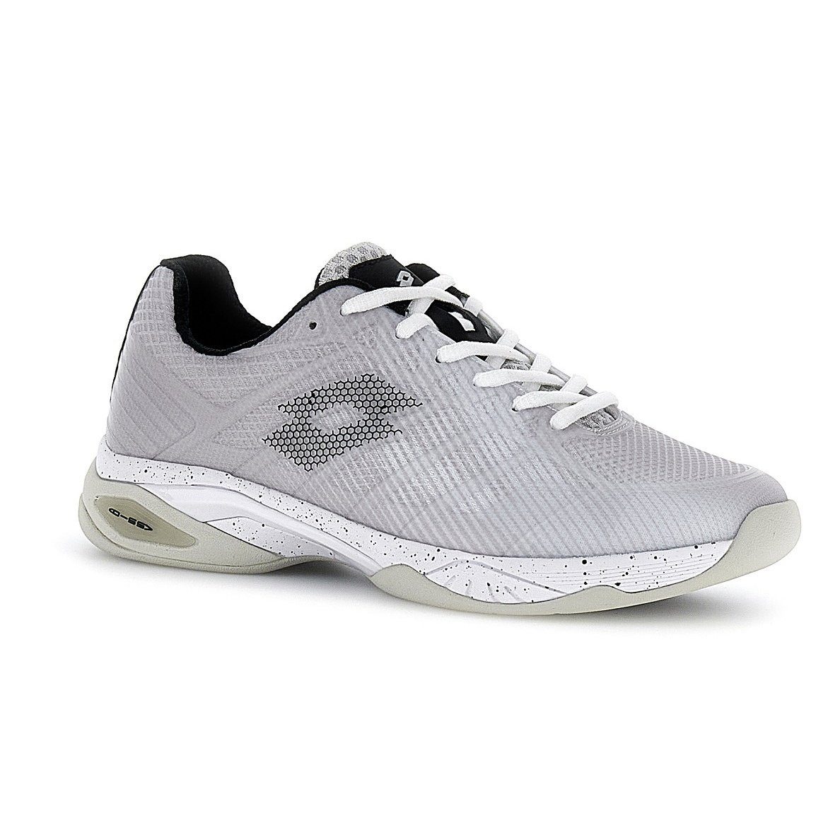 Lotto Mirage 300 III Halle/Indoor/Teppich/Dämpfung weiss/schwarz Herren Tennisschuh