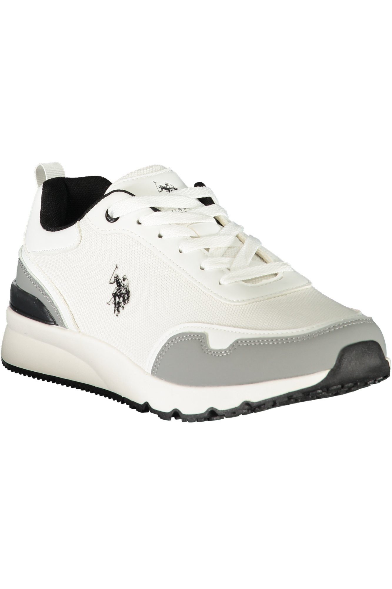 U.S. GRAND POLO Sneaker Weißer Herren-Sneaker mit Kontrastdetails und