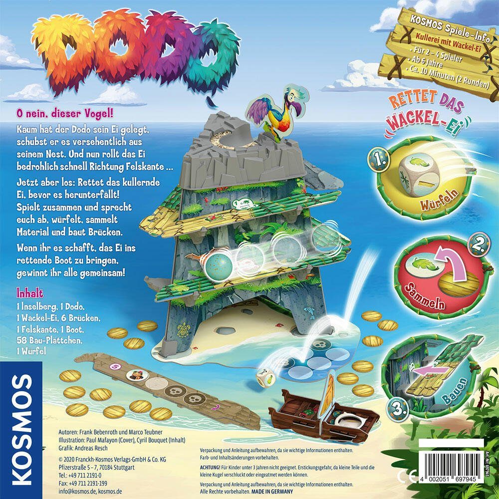 Kosmos Spiel Dodo - Rettet das Ei!